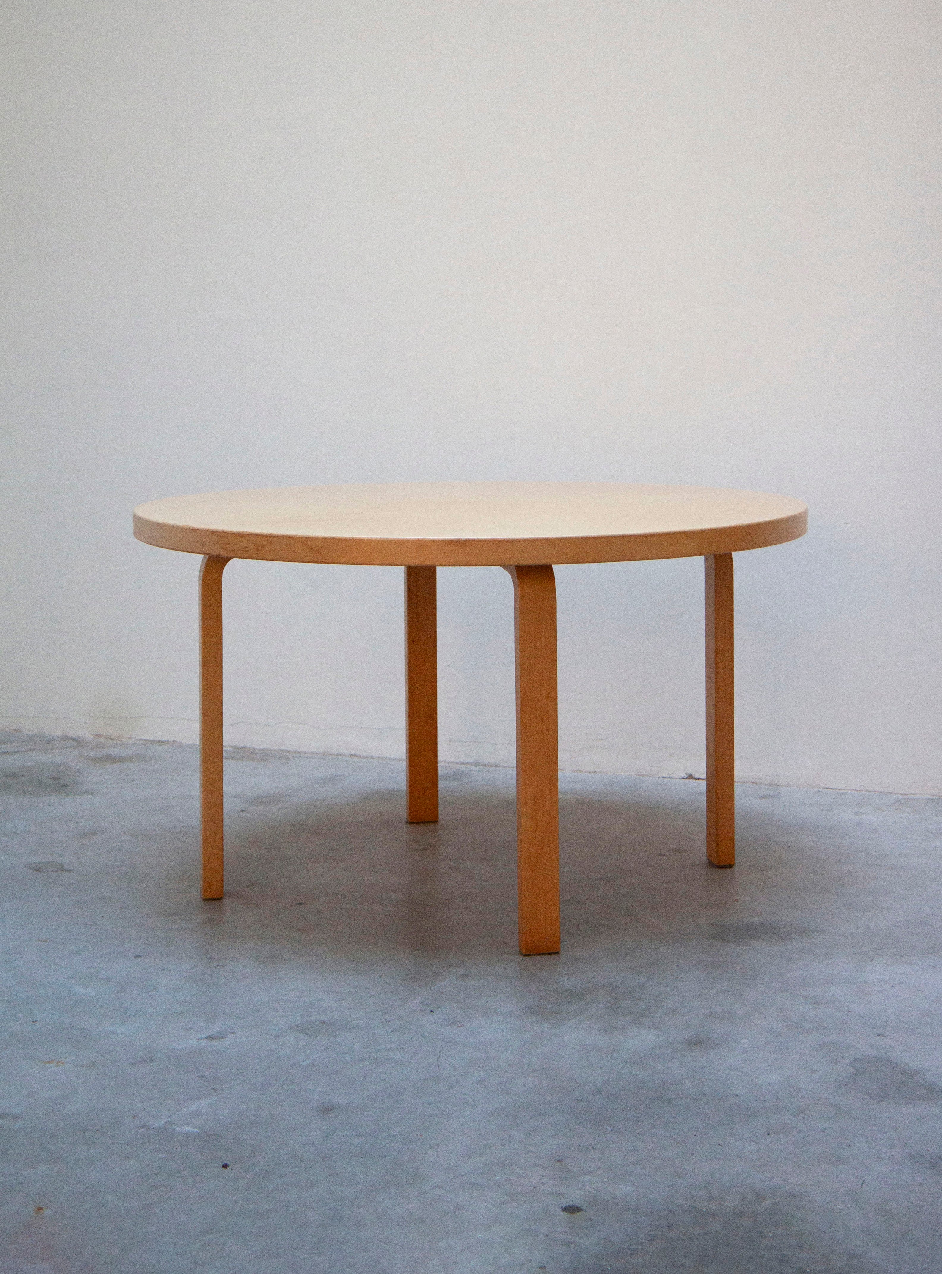 Artek 91 Dining Table by Alvar Aalto (Birch) – JUKI AMSTERDAM