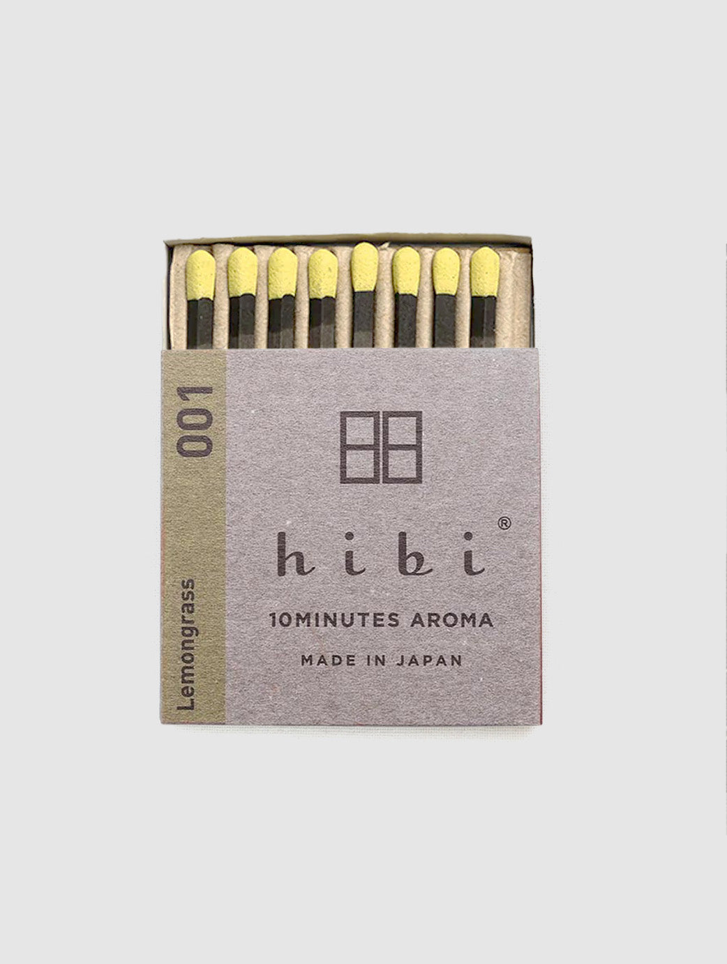 Hibi Incense Matches Lemongrass JUKI AMSTERDAM