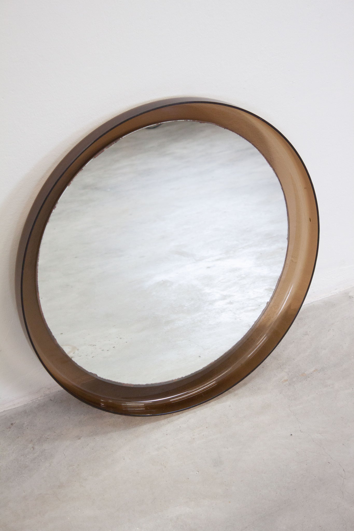 Guzzini Smoked Acrylic Wall Mirror