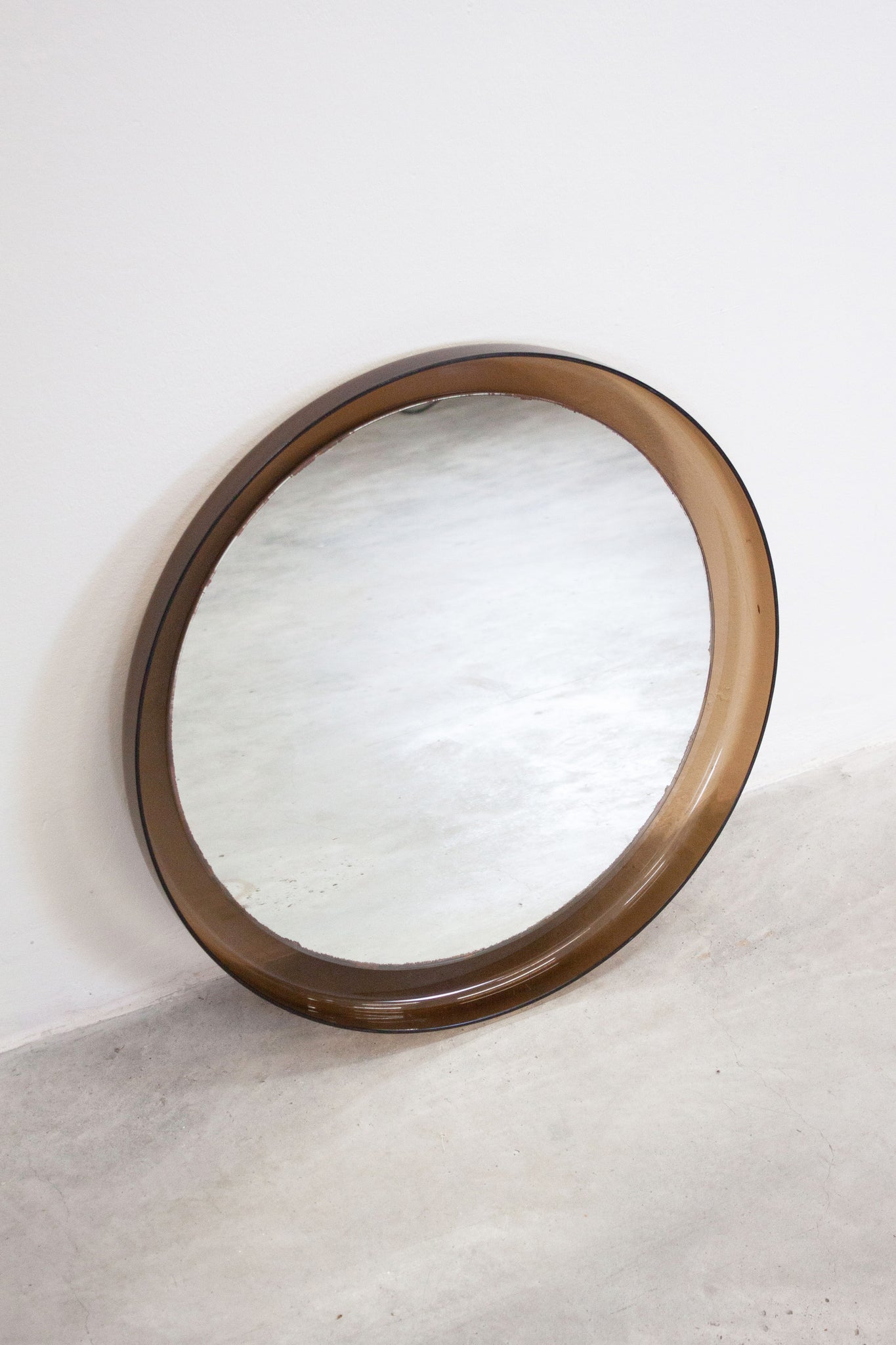 Guzzini Smoked Acrylic Wall Mirror