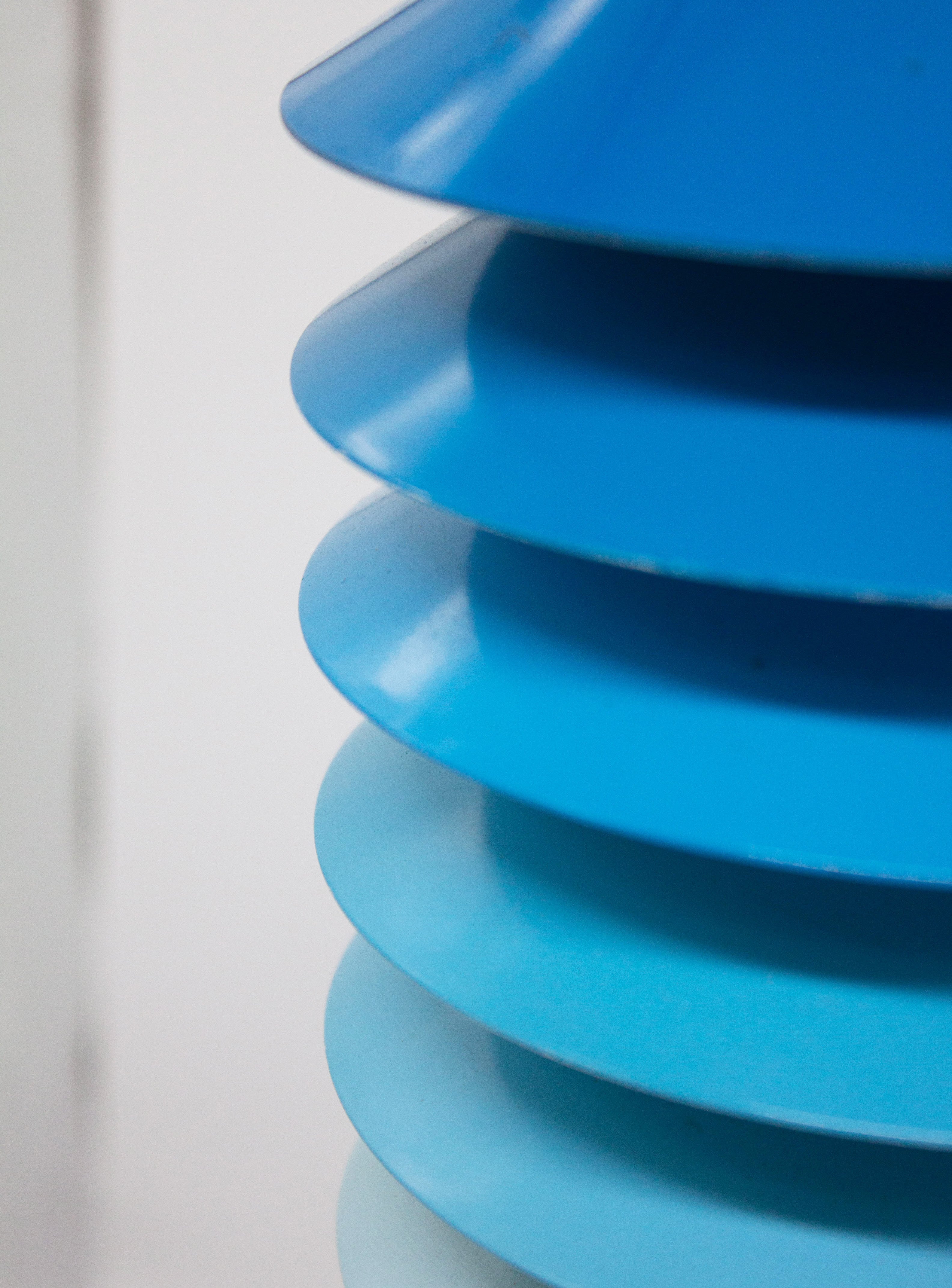 Ikea Duett Pendant Lamp by Bent Gantzel Boysen (Blue Gradient