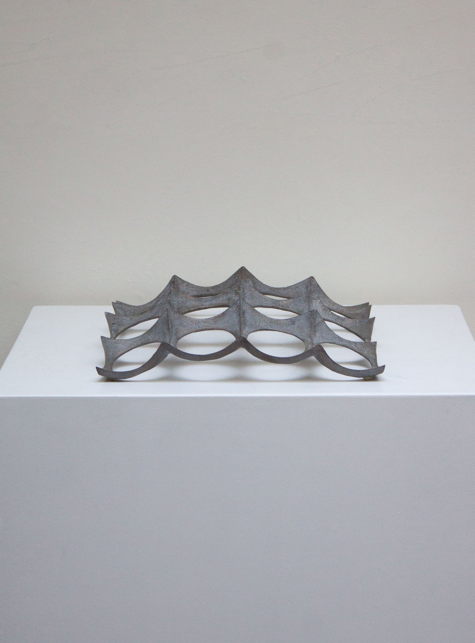 Aluminium Fruit Bowl by Bart van Heesch