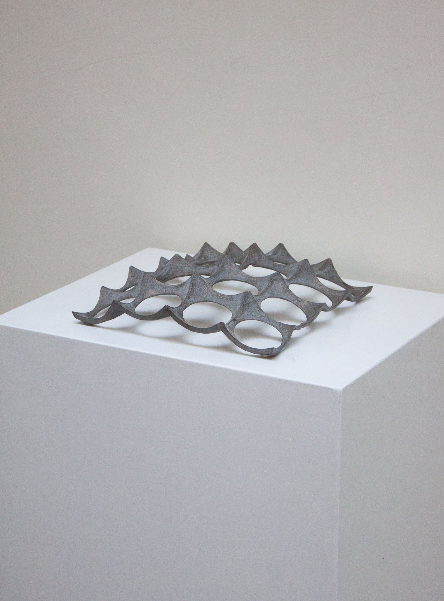 Aluminium Fruit Bowl by Bart van Heesch