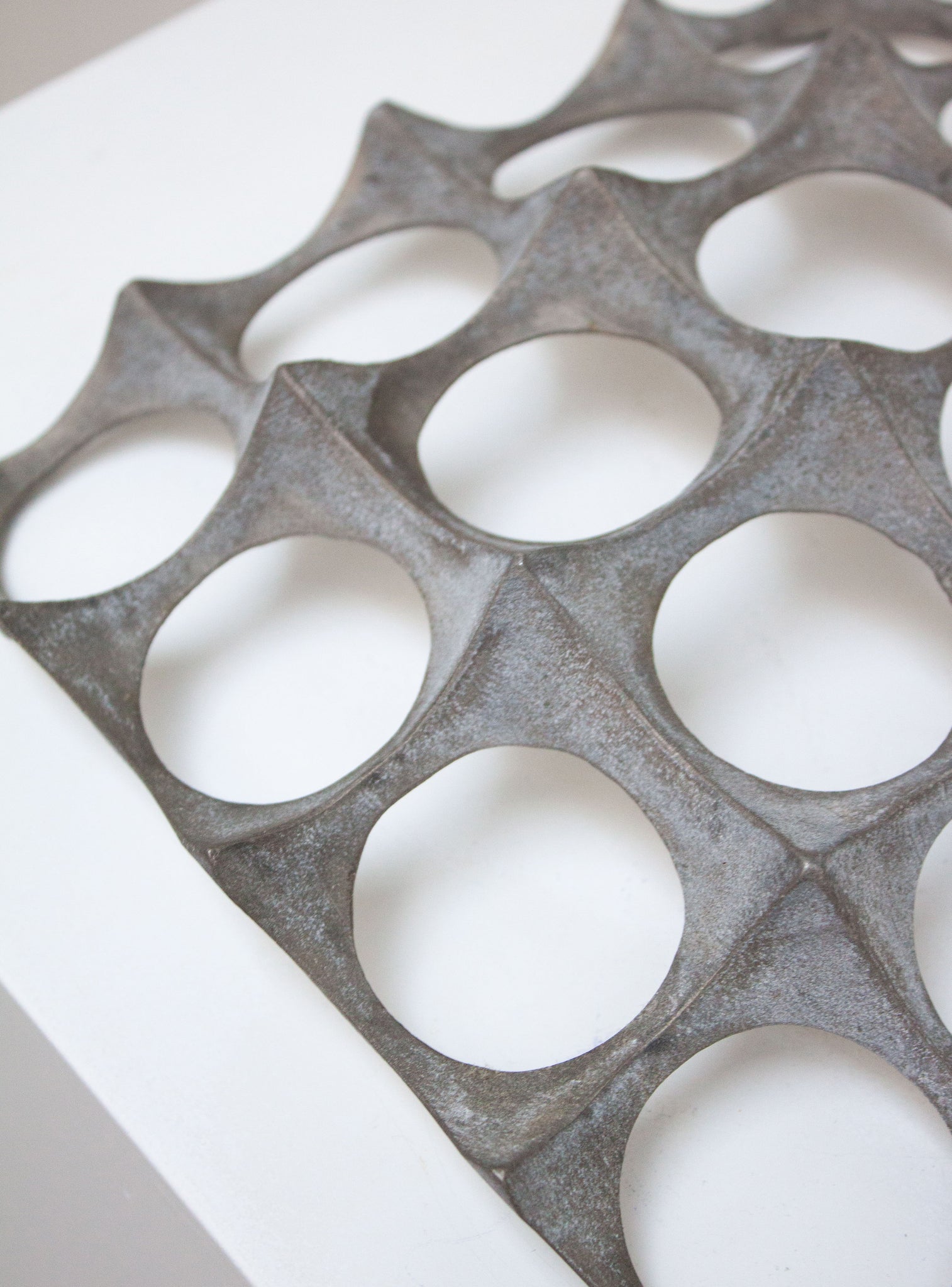 Aluminium Fruit Bowl by Bart van Heesch