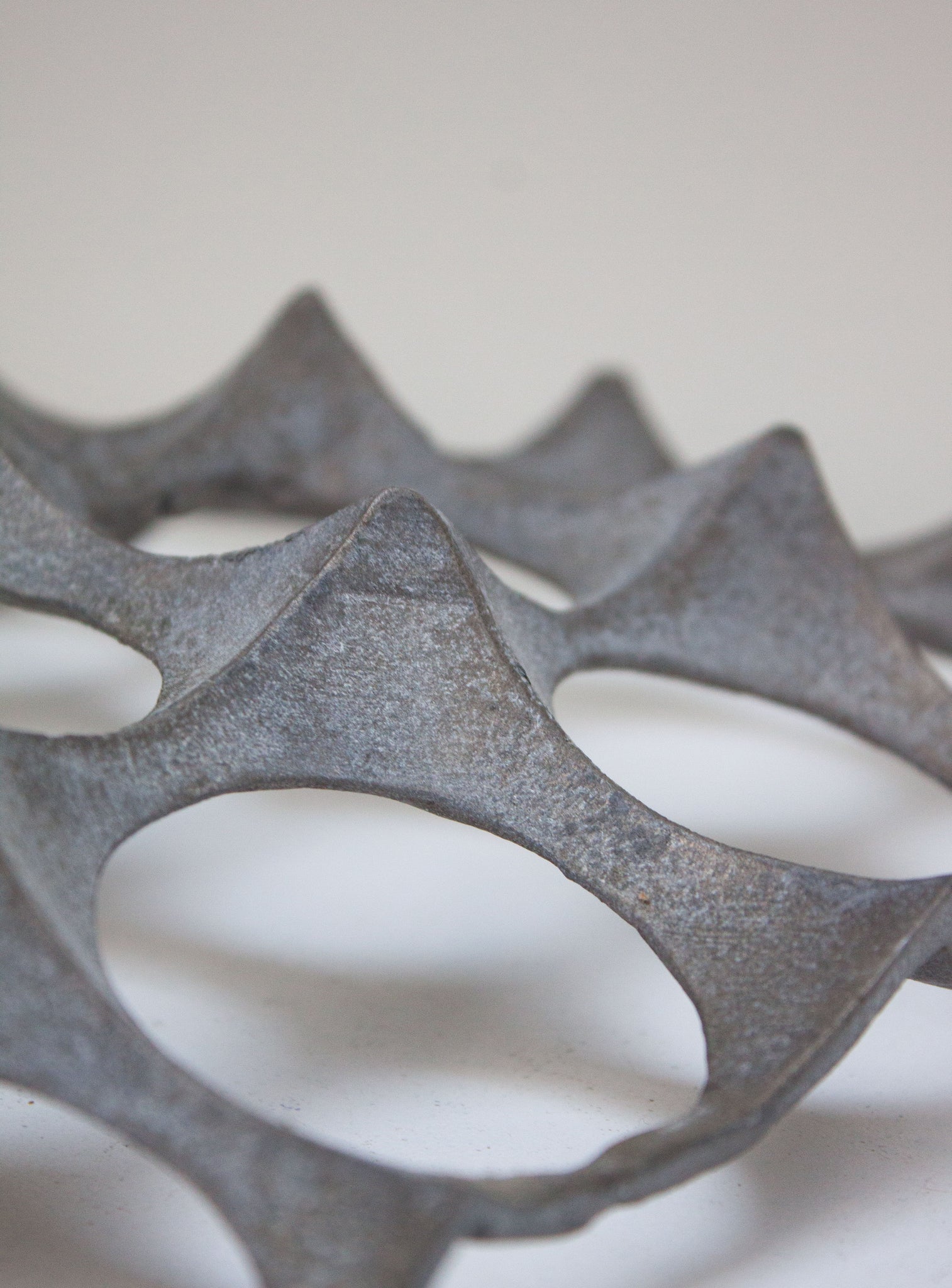 Aluminium Fruit Bowl by Bart van Heesch