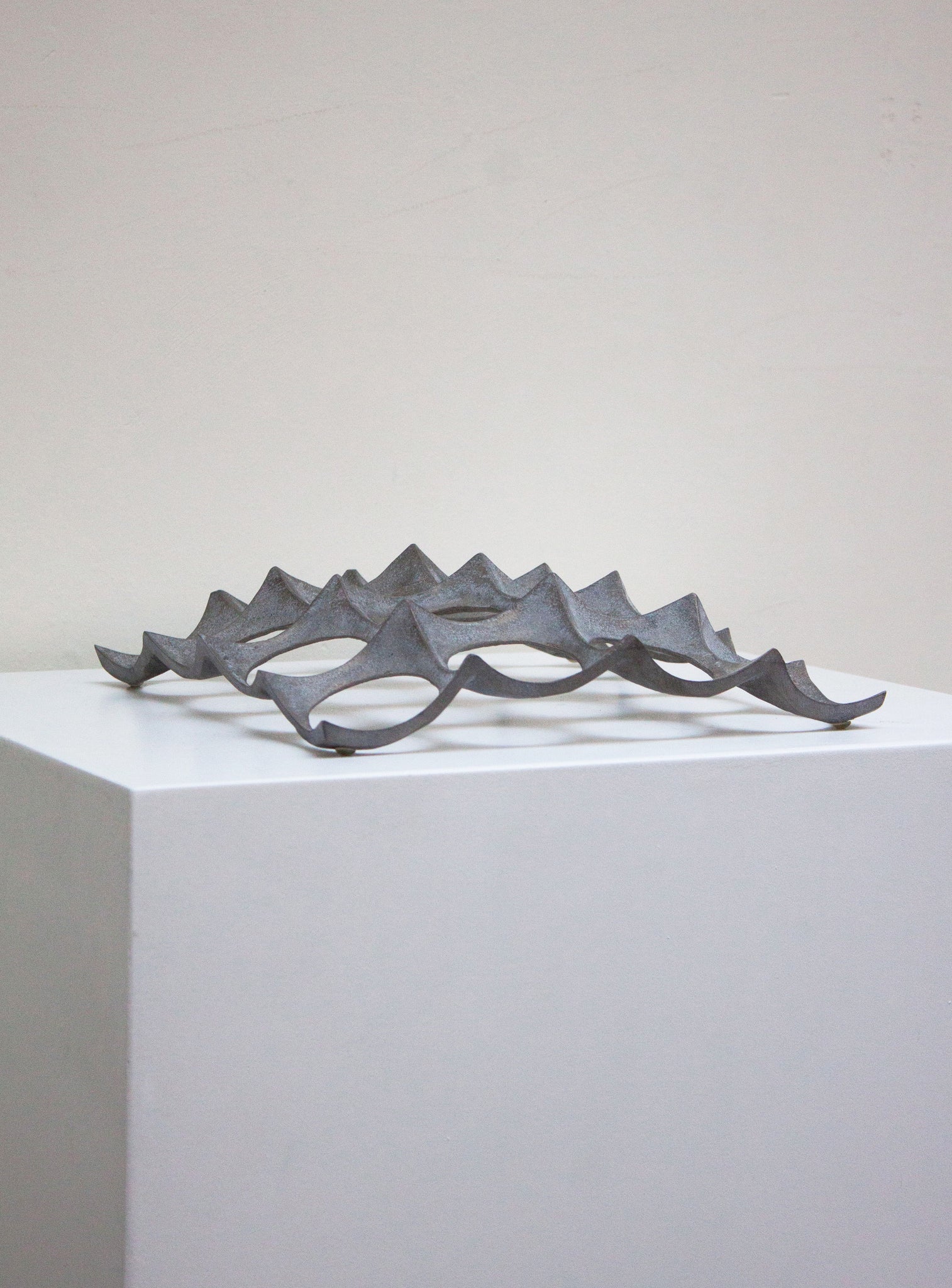 Aluminium Fruit Bowl by Bart van Heesch