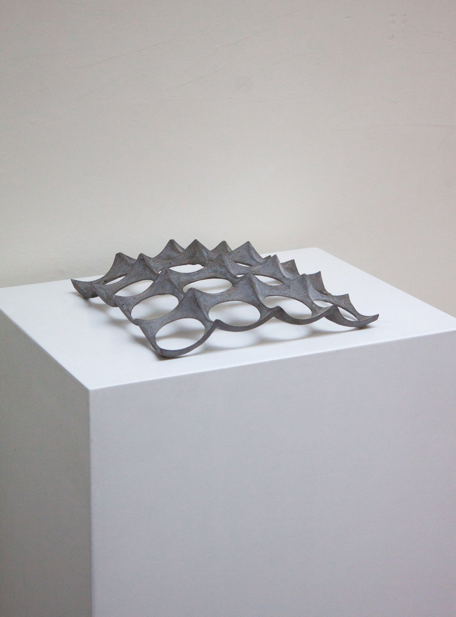 Aluminium Fruit Bowl by Bart van Heesch