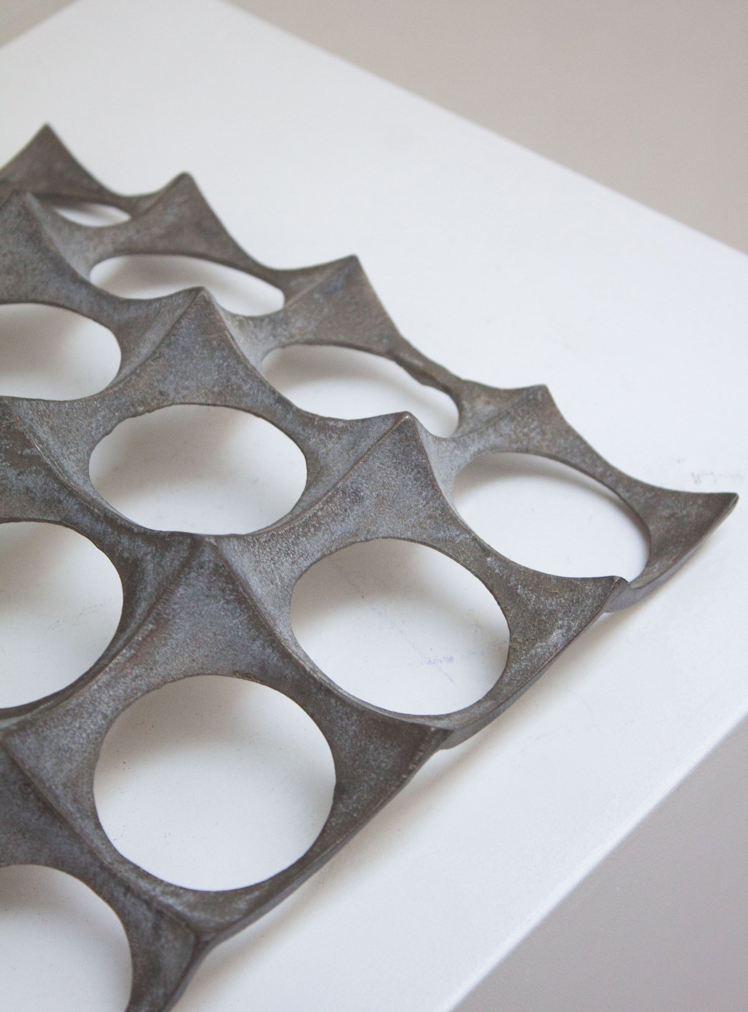 Aluminium Fruit Bowl by Bart van Heesch