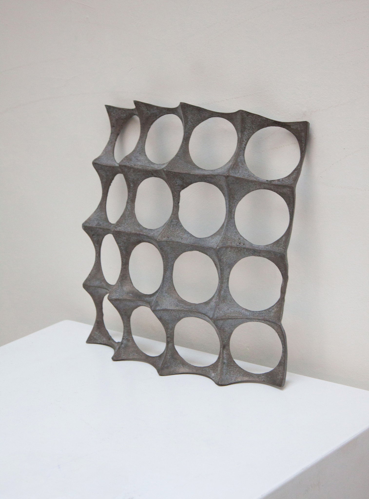 Aluminium Fruit Bowl by Bart van Heesch