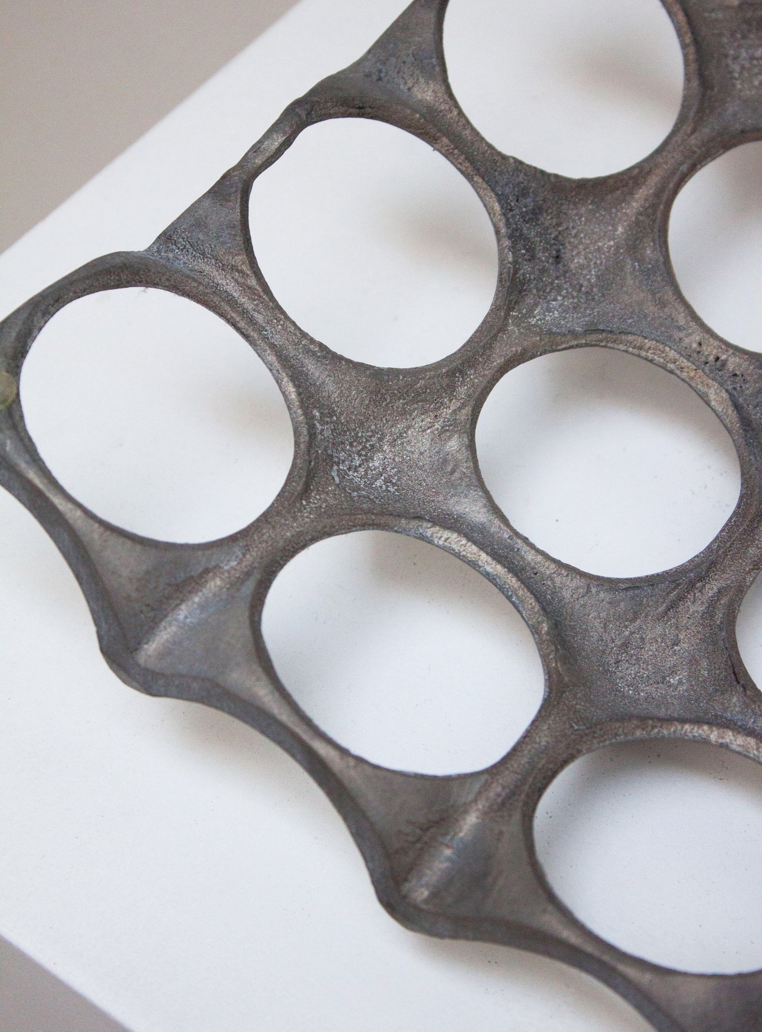 Aluminium Fruit Bowl by Bart van Heesch