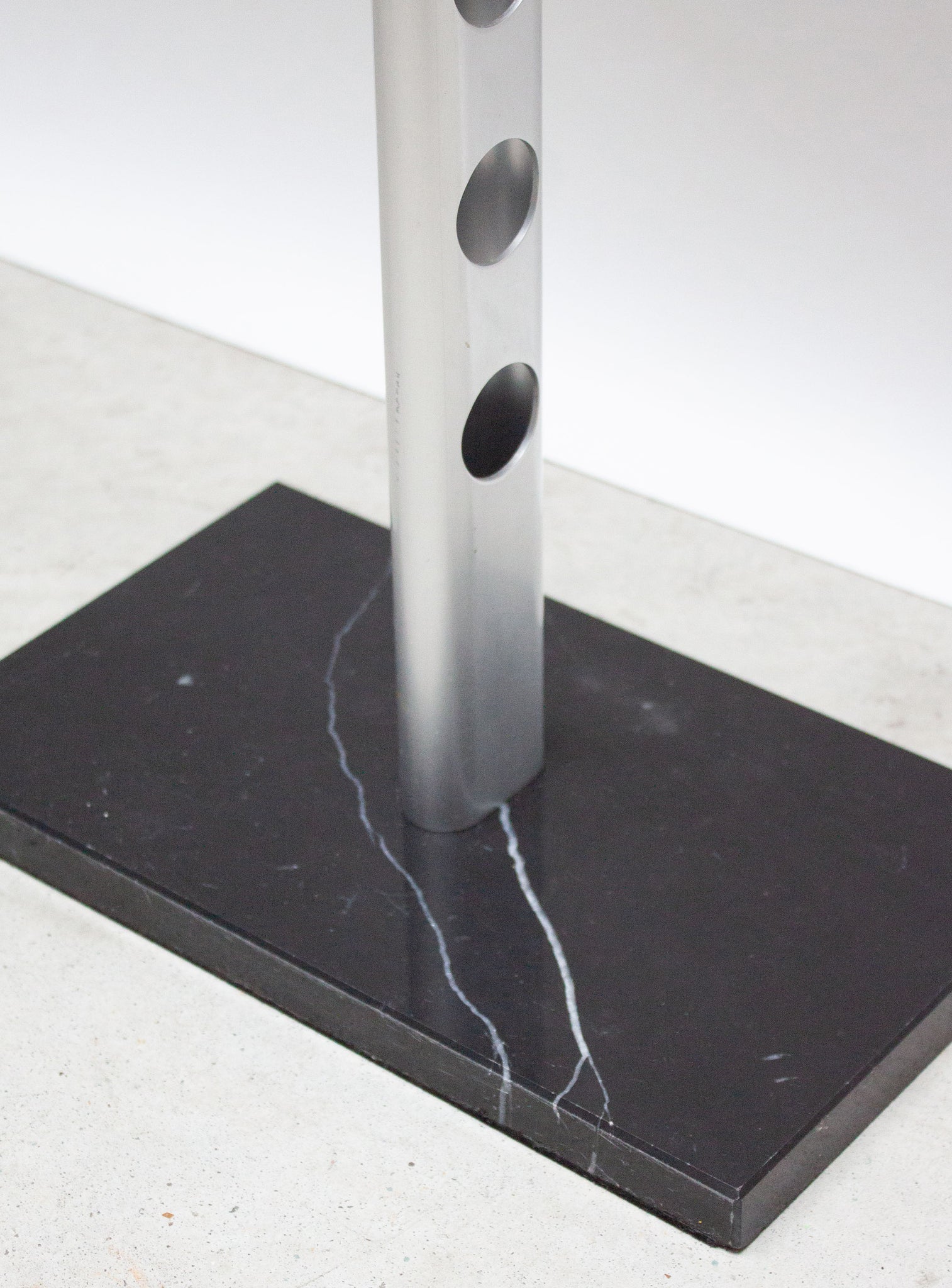 Aluminium Wine Holder on Marble Base
