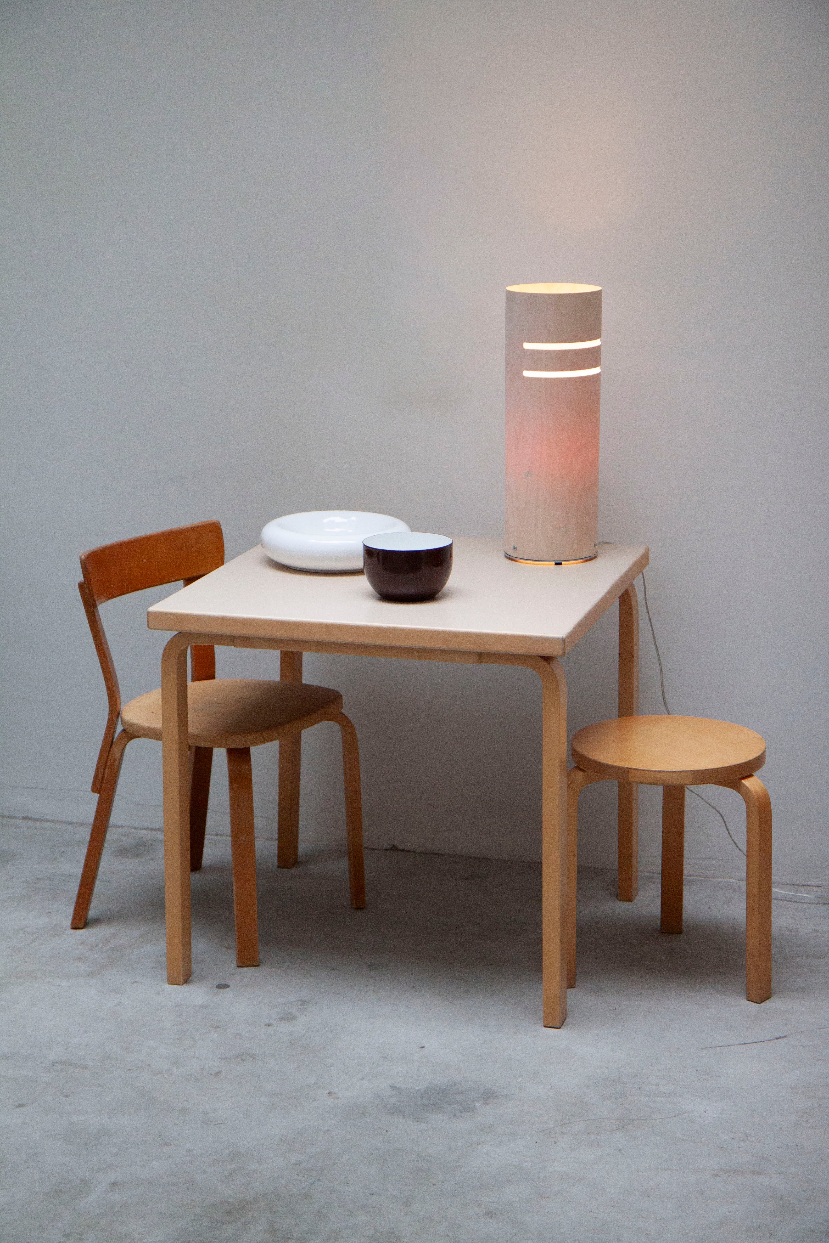 Artek 81C Dining Table by Alvar Aalto (Beige) – JUKI AMSTERDAM