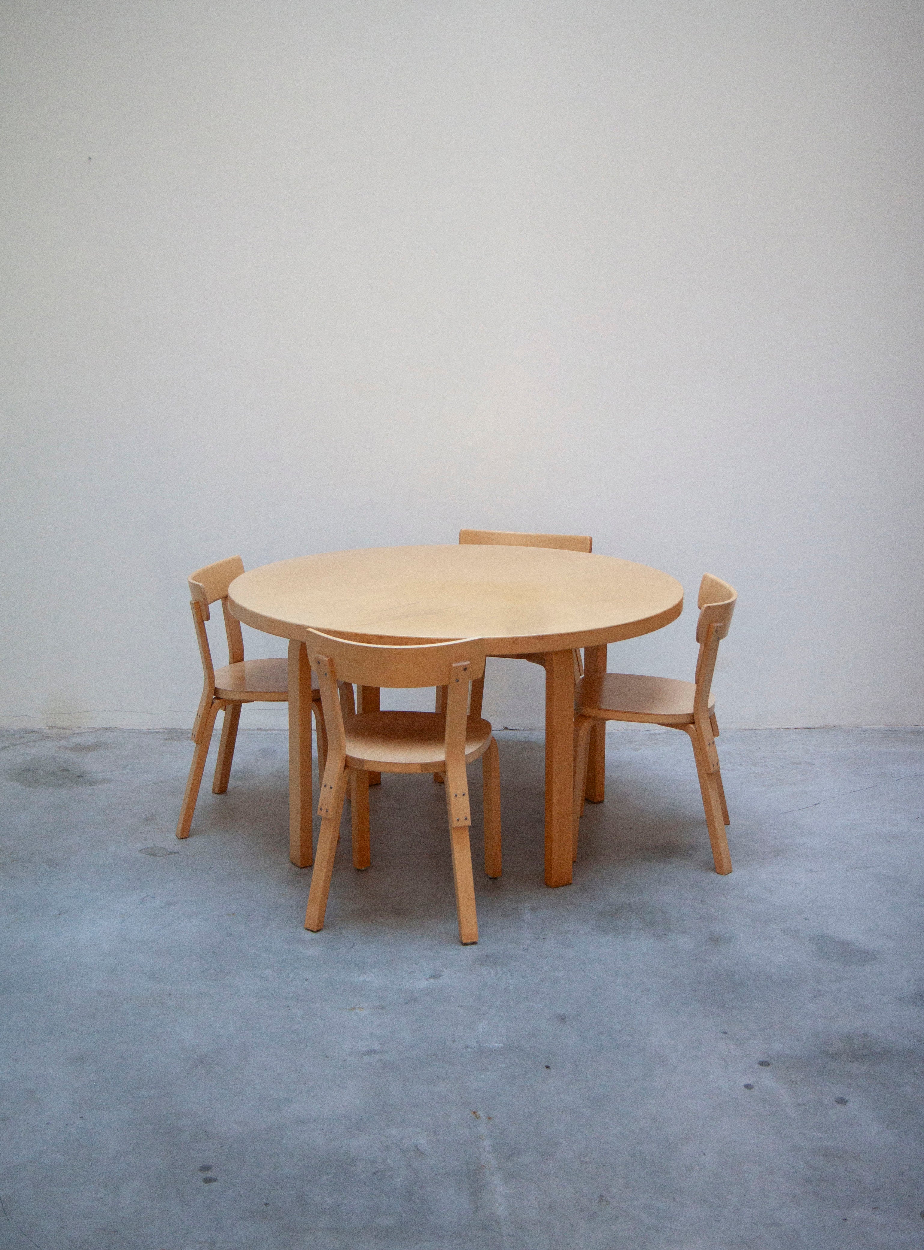 Artek 91 Dining Table by Alvar Aalto (Birch) – JUKI AMSTERDAM