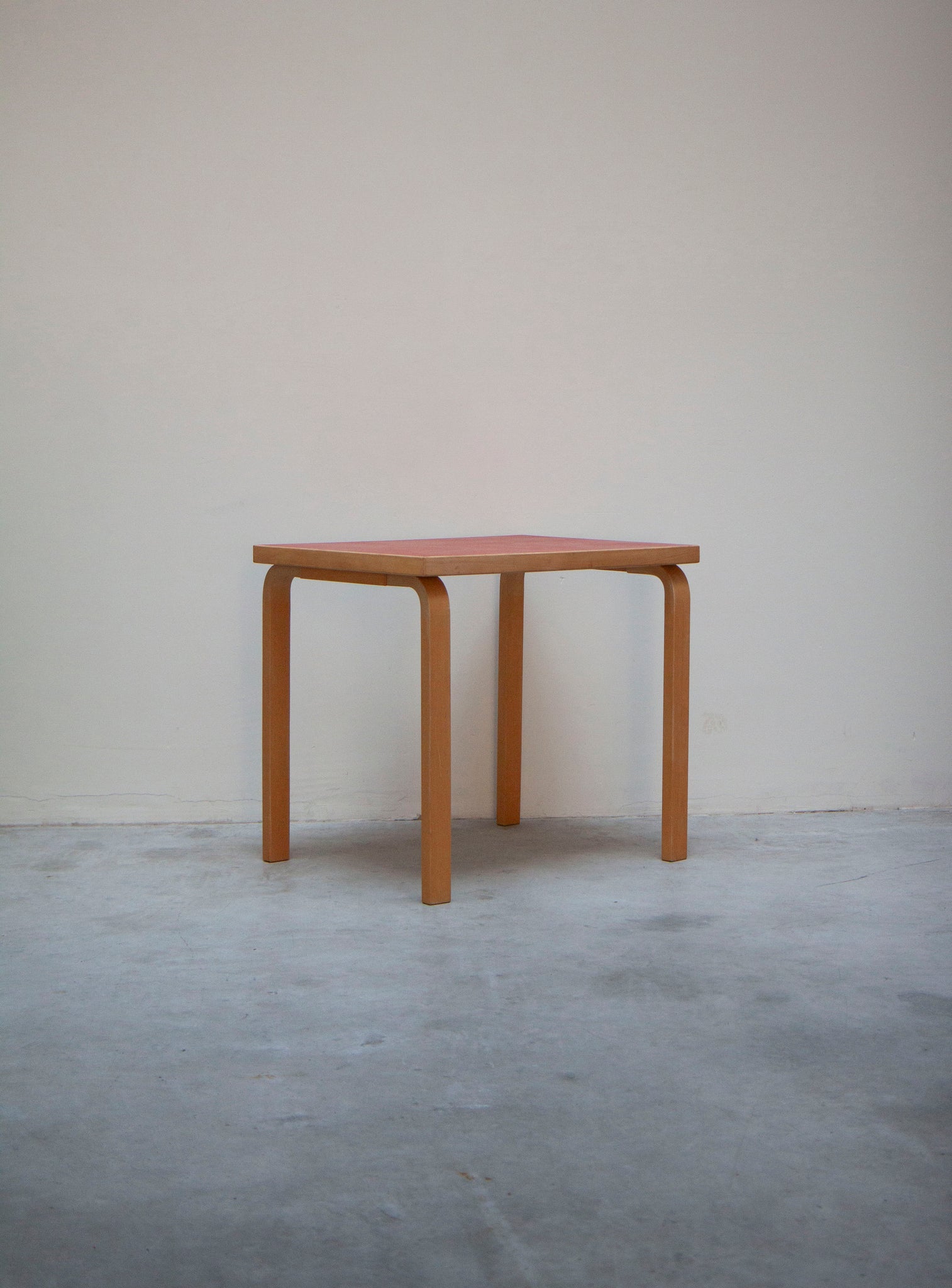Artek Desk or Dining Table by Alvar Aalto (Red) – JUKI AMSTERDAM
