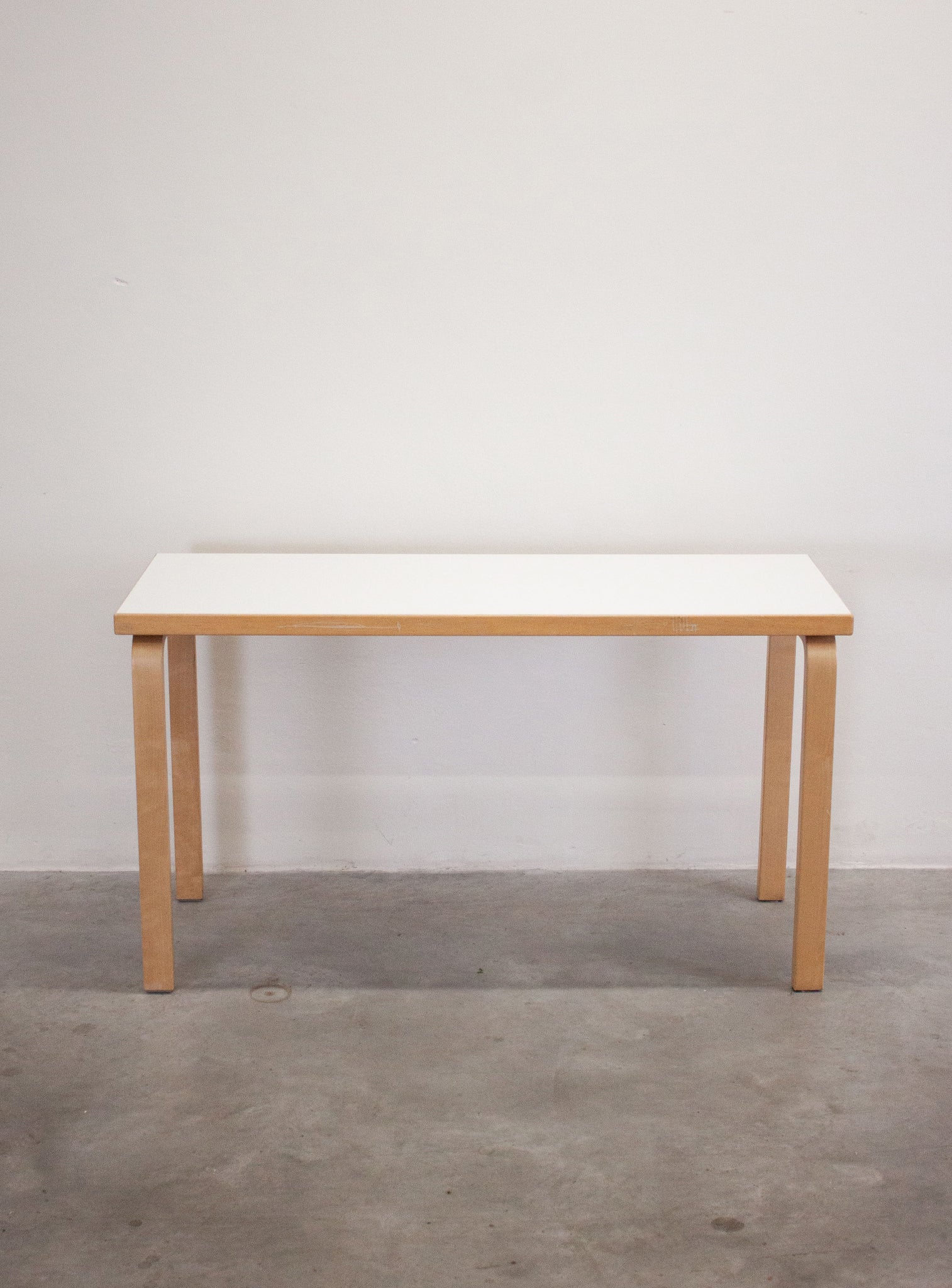 Artek Dining Table or Desk by Alvar Aalto (White)