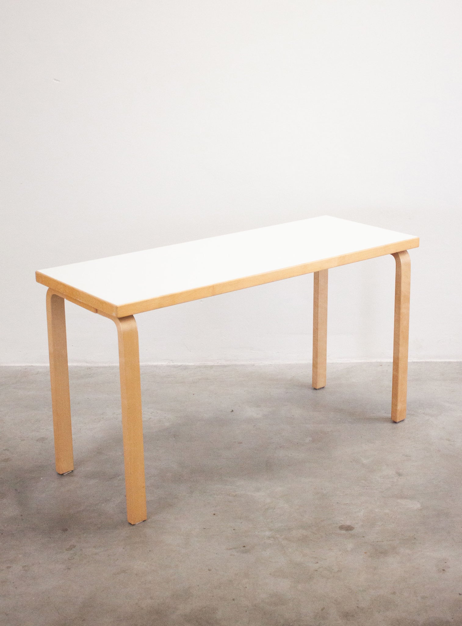 Artek Dining Table or Desk by Alvar Aalto (White)