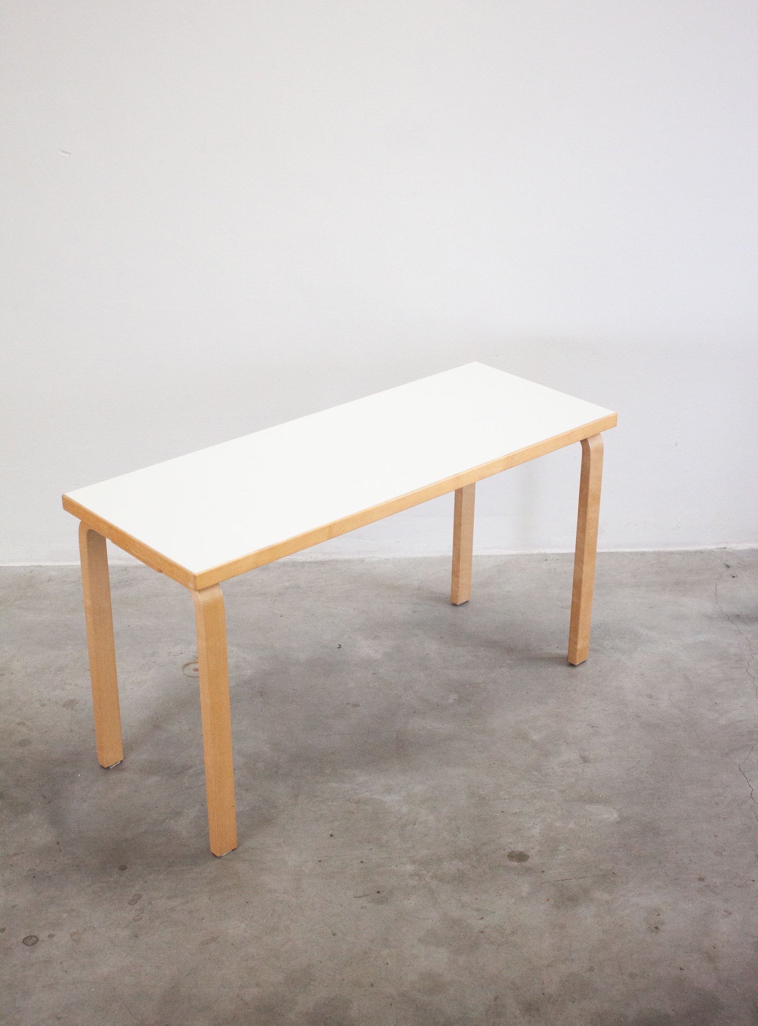 Artek Dining Table or Desk by Alvar Aalto (White)