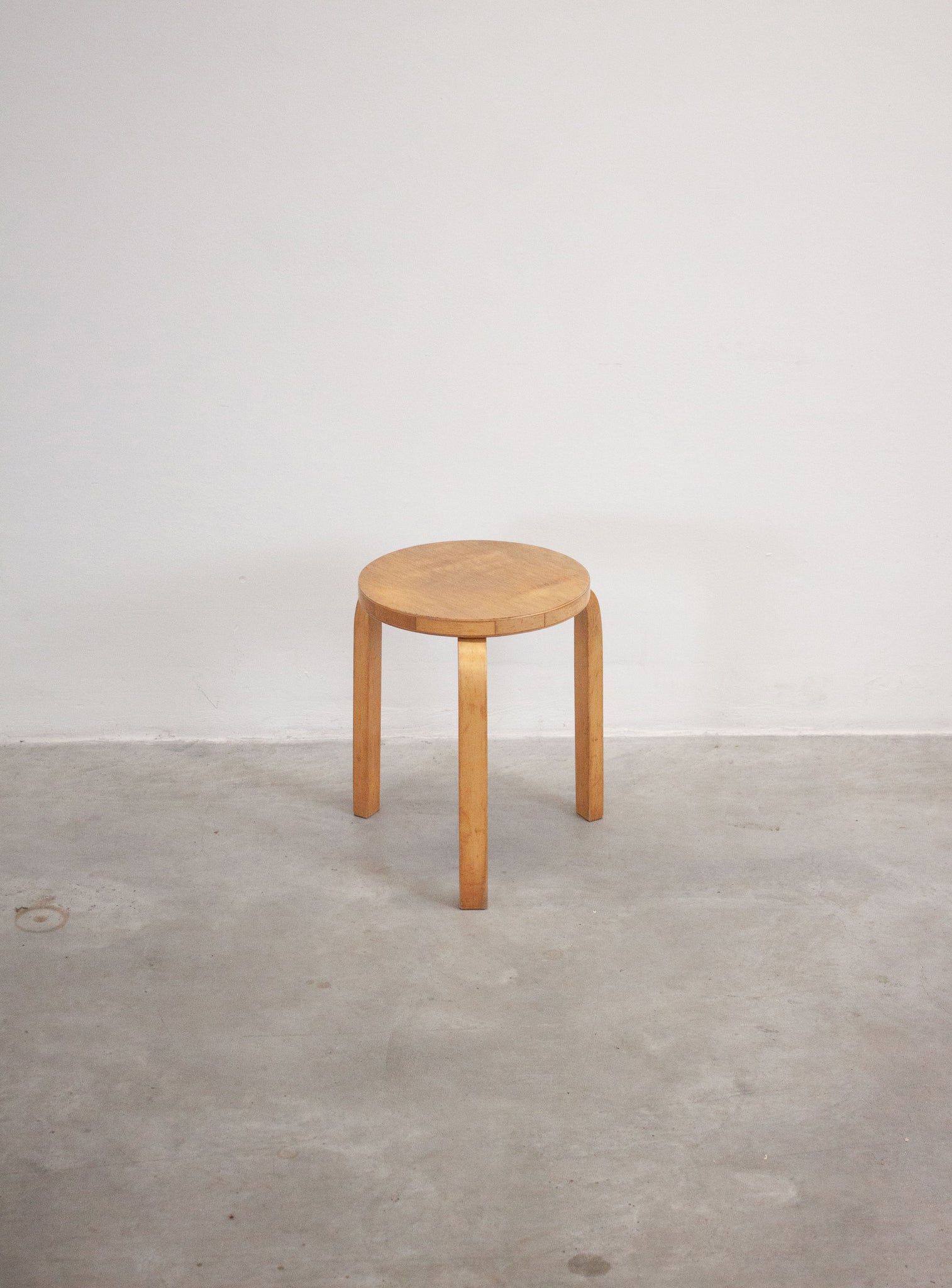 Artek Model 60 Stool by Alvar Aalto (Birch)