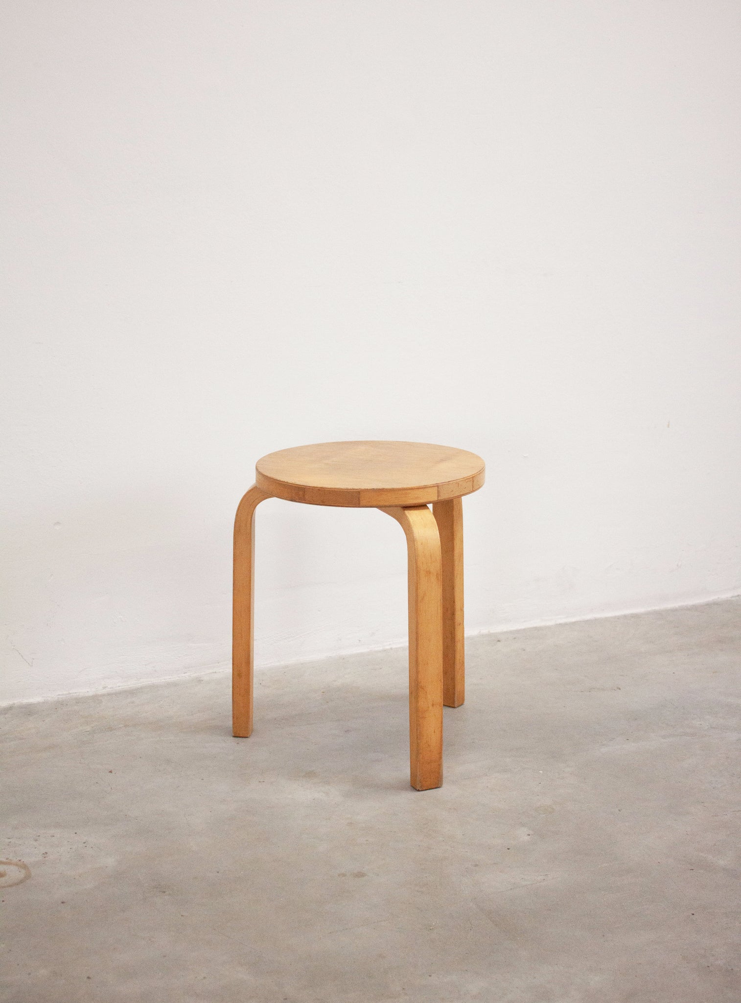 Artek Model 60 Stool by Alvar Aalto (Birch)