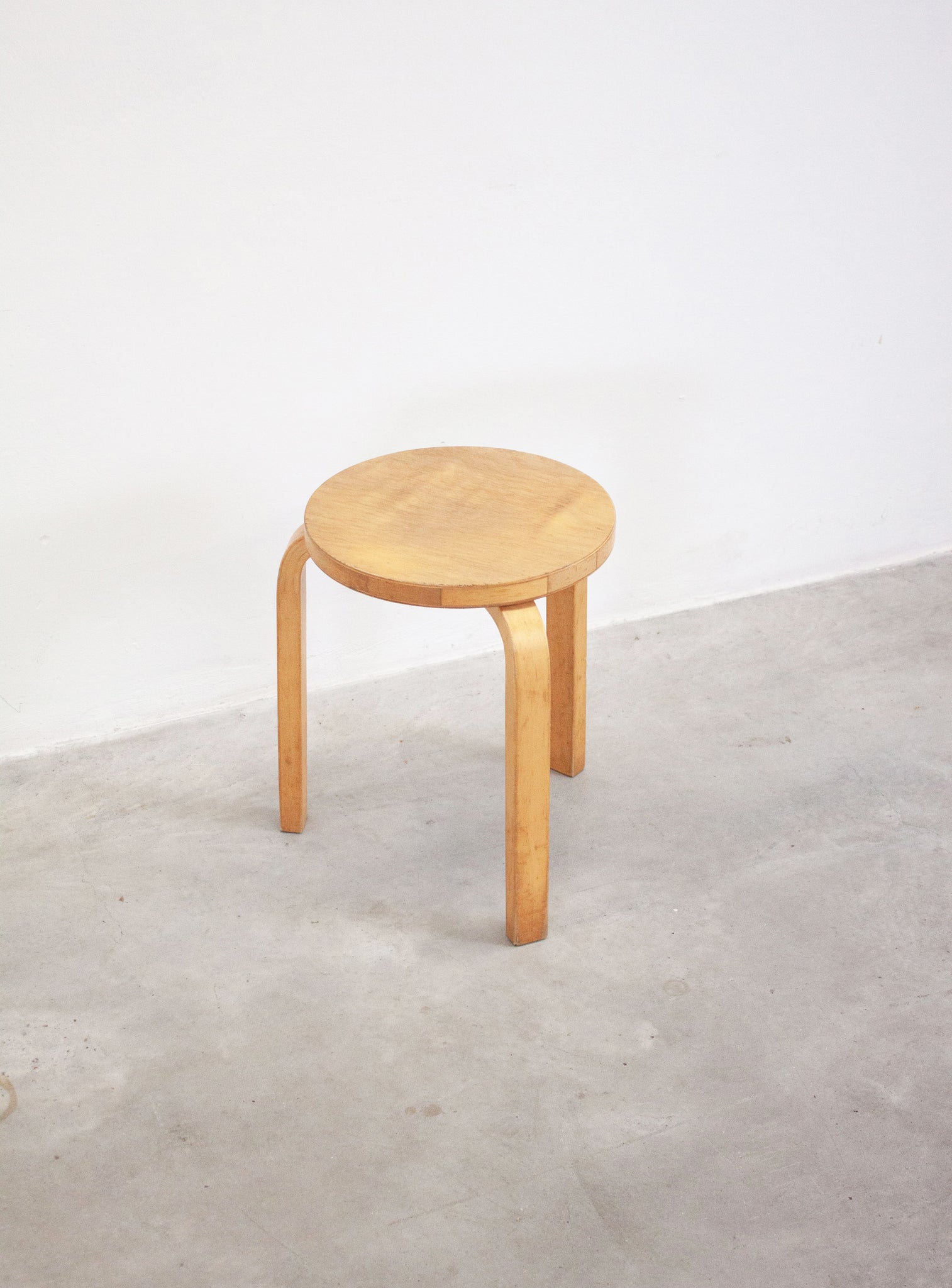 Artek Model 60 Stool by Alvar Aalto (Birch)