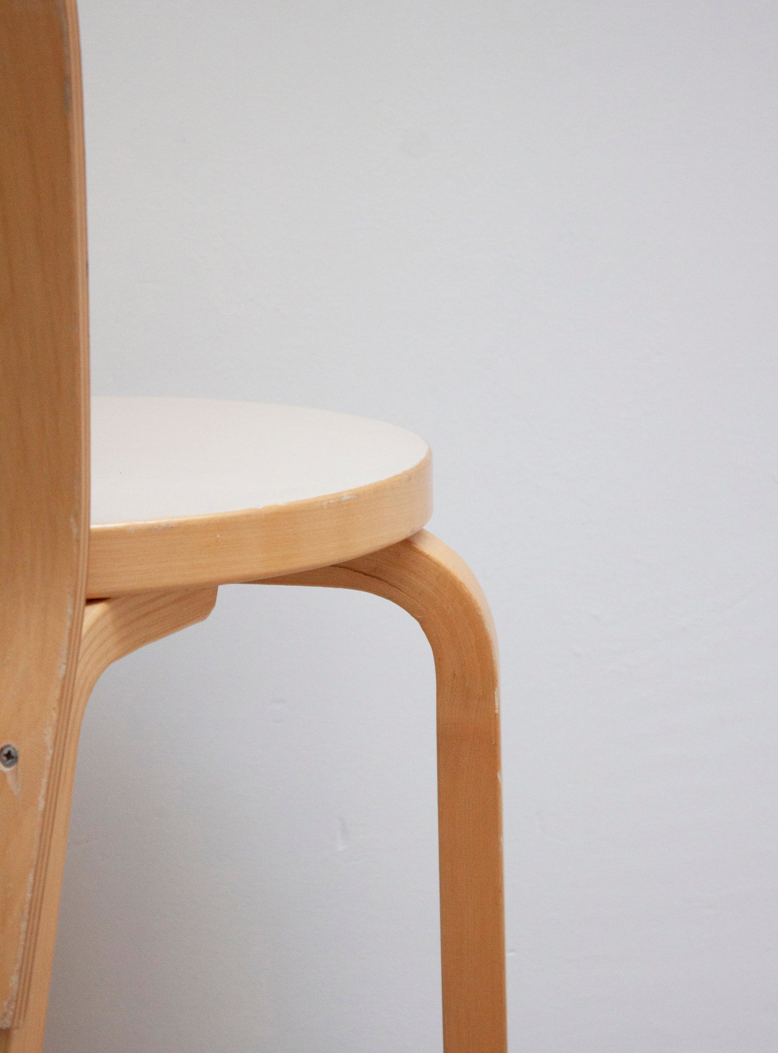 Artek Model 65 Chair by Alvar Aalto (Beige)