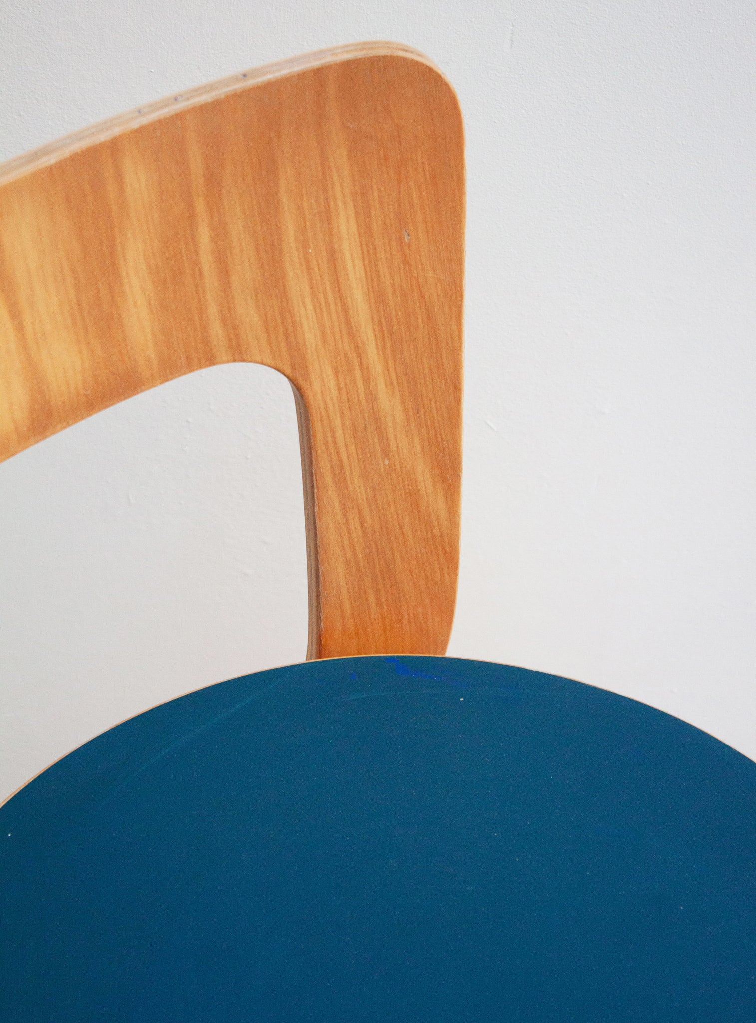 Artek Model 65 Chair by Alvar Aalto (Blue)
