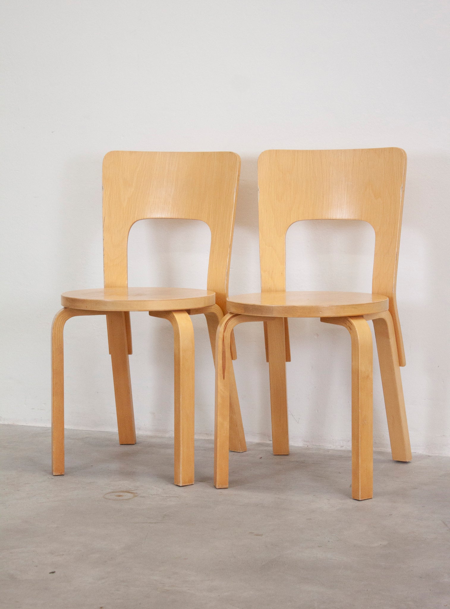 Artek Model 66 Chair by Alvar Aalto