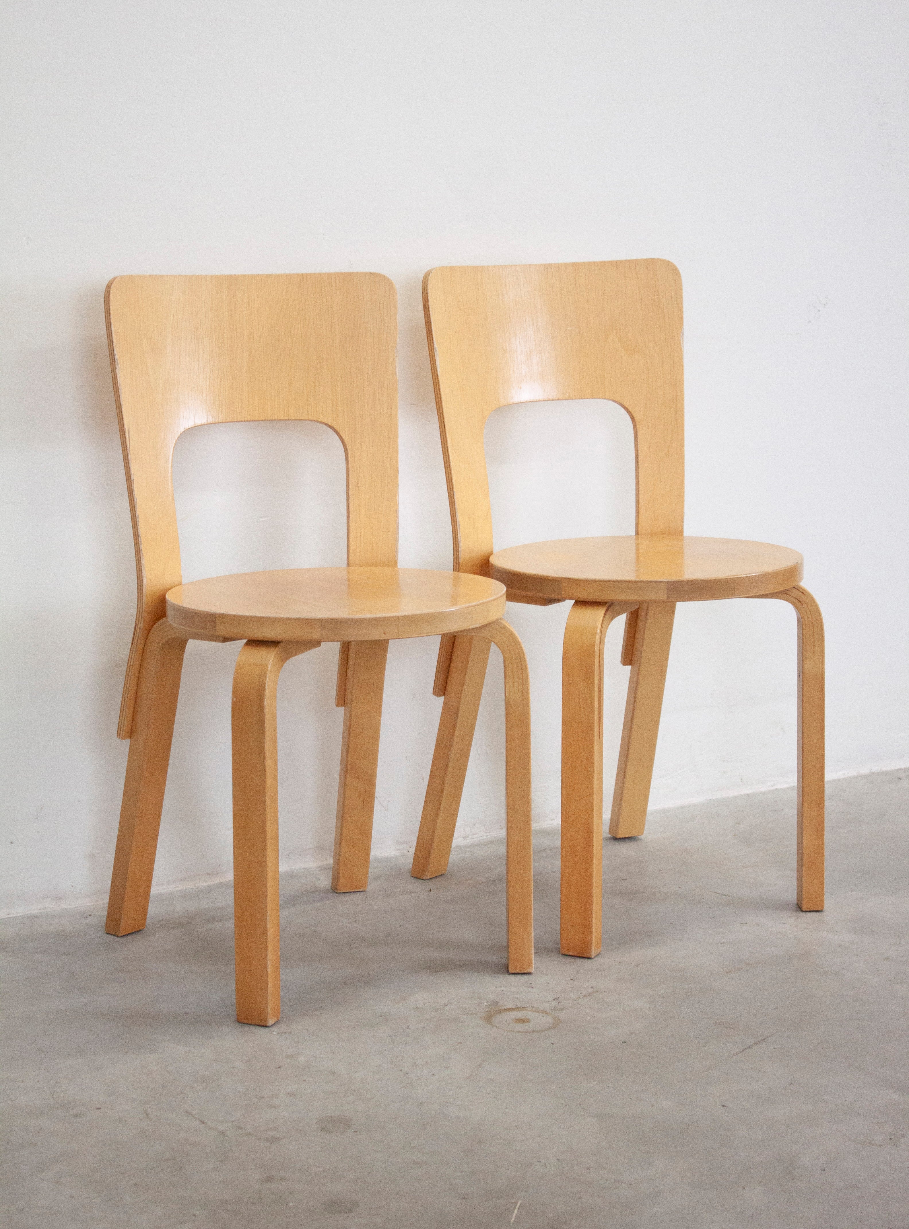 Artek Model 66 Chair by Alvar Aalto – JUKI AMSTERDAM