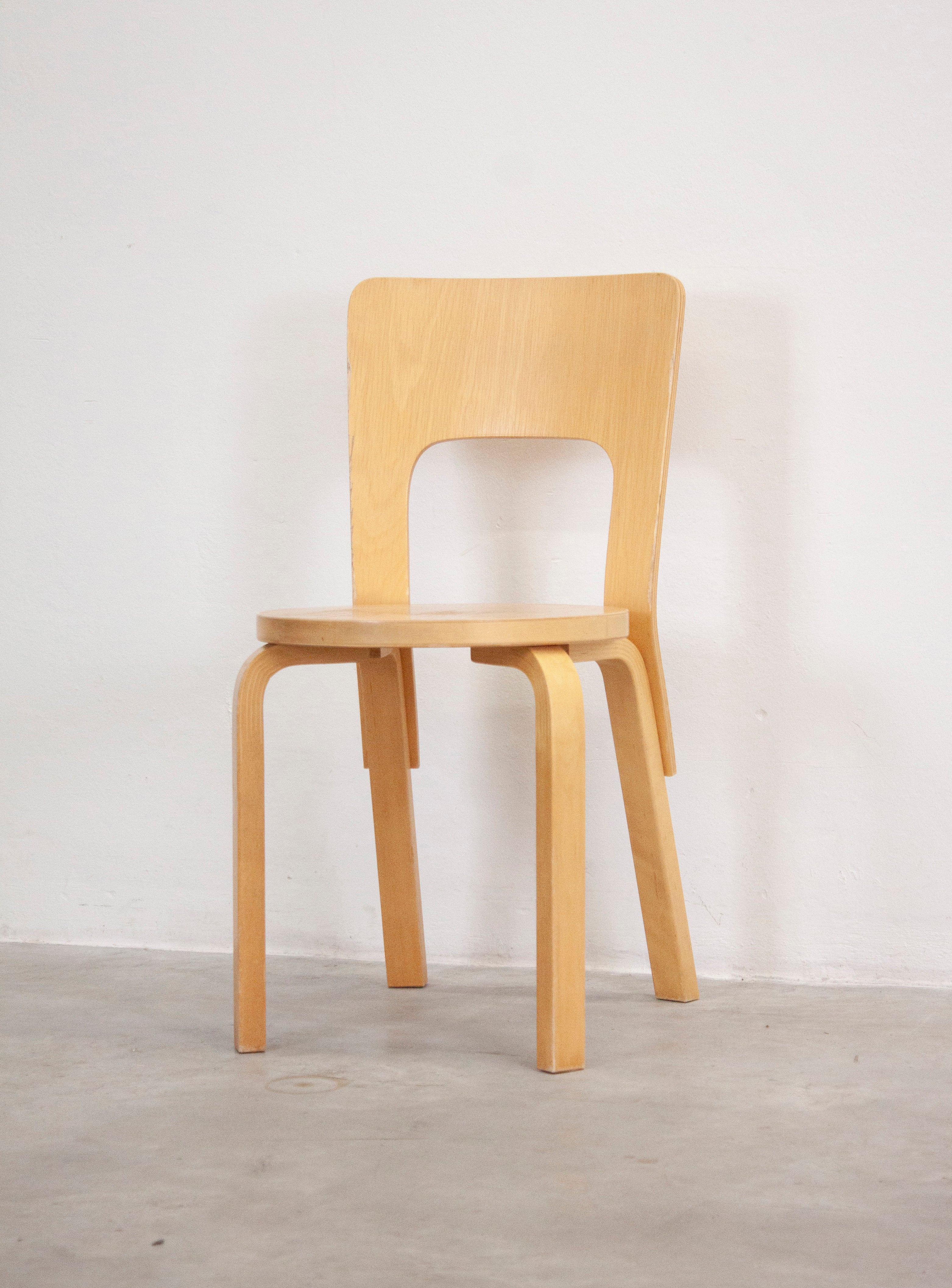 Artek Model 66 Chair by Alvar Aalto – JUKI AMSTERDAM