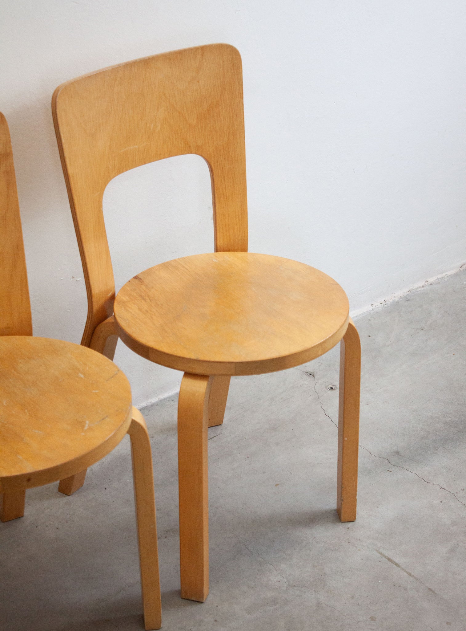 Artek Model 66 Chairs by Alvar Aalto