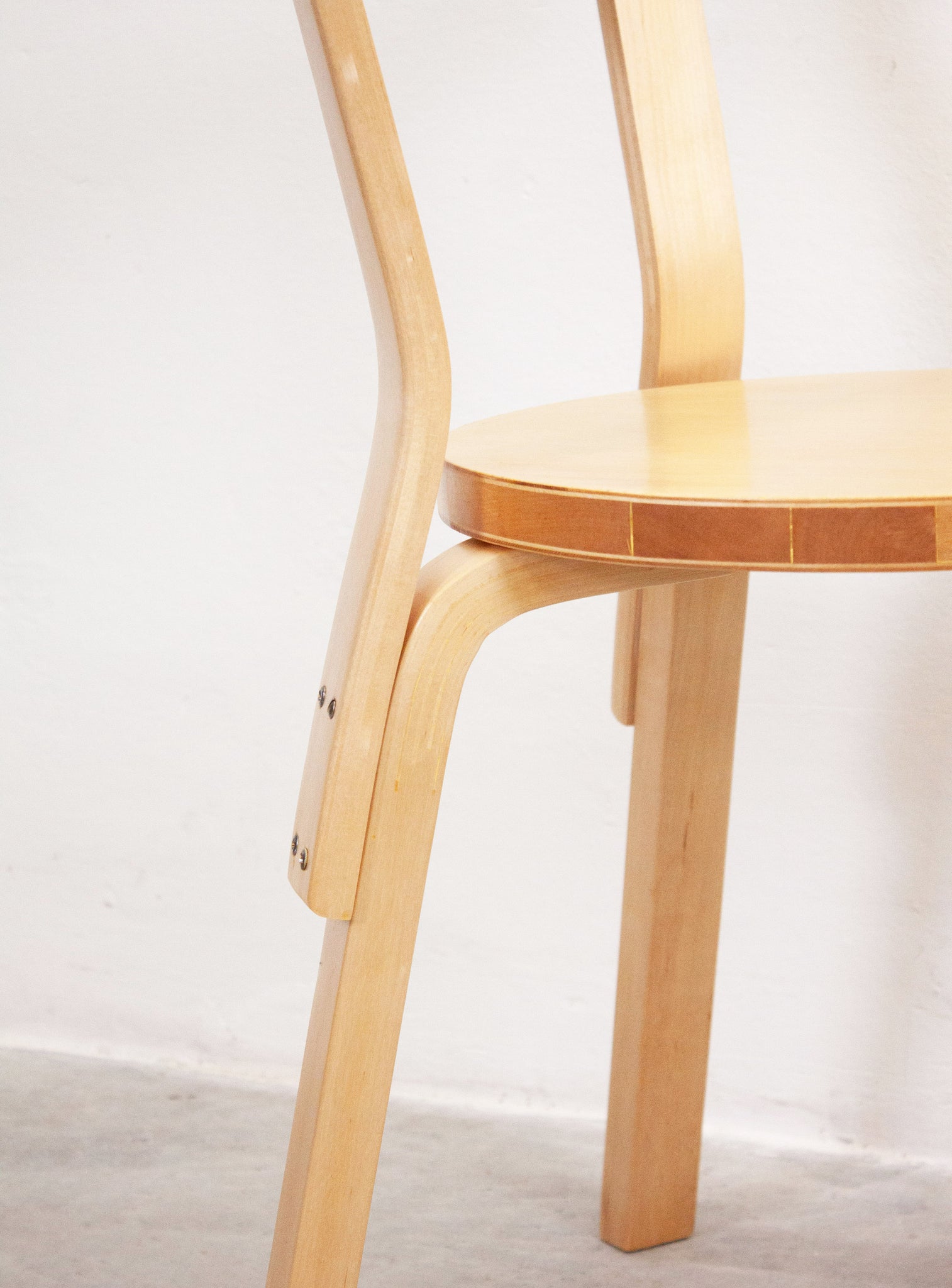 Artek Model 68 Chair by Alvar Aalto (Birch)