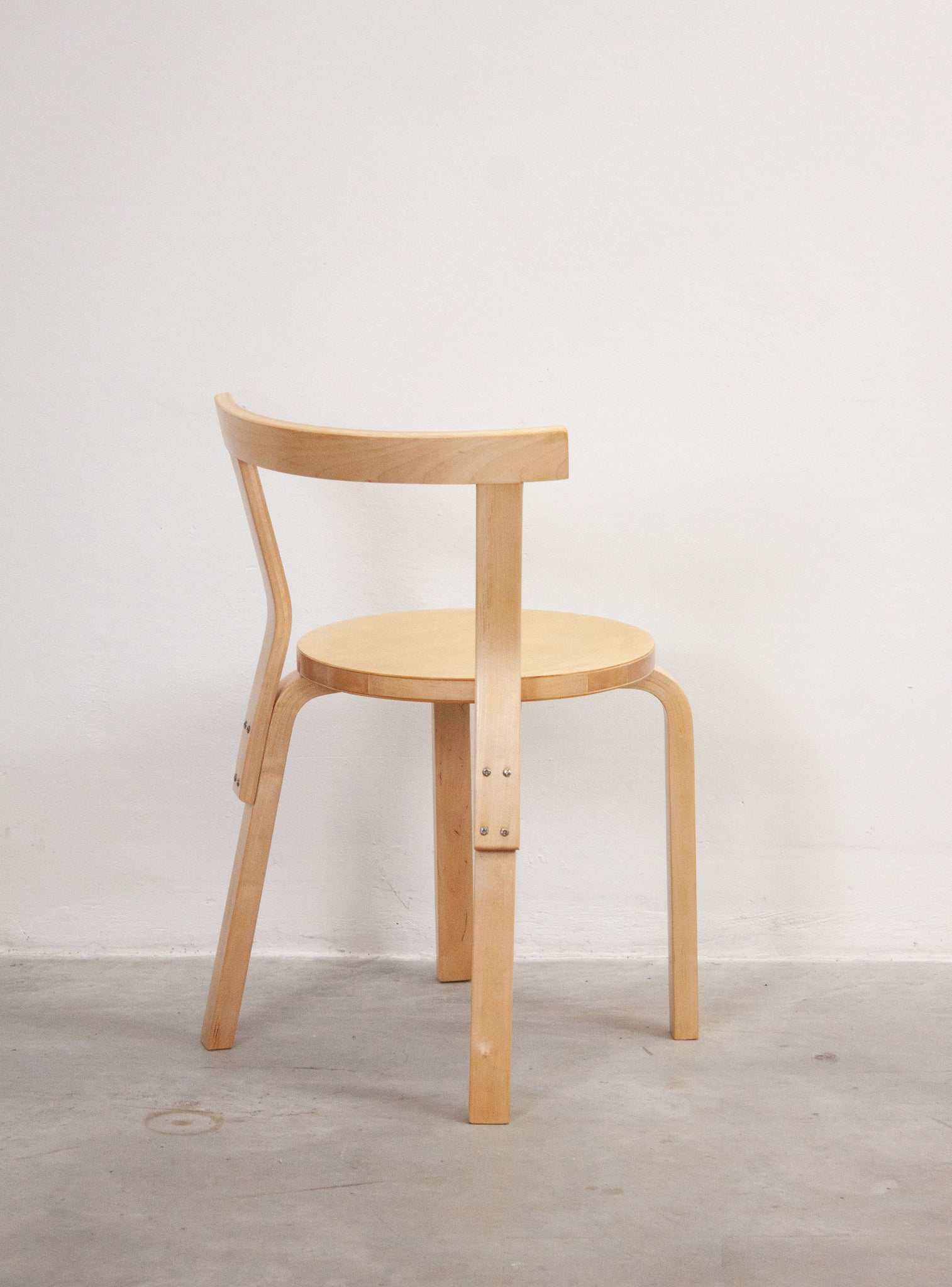 Artek Model 68 Chair by Alvar Aalto (Birch)