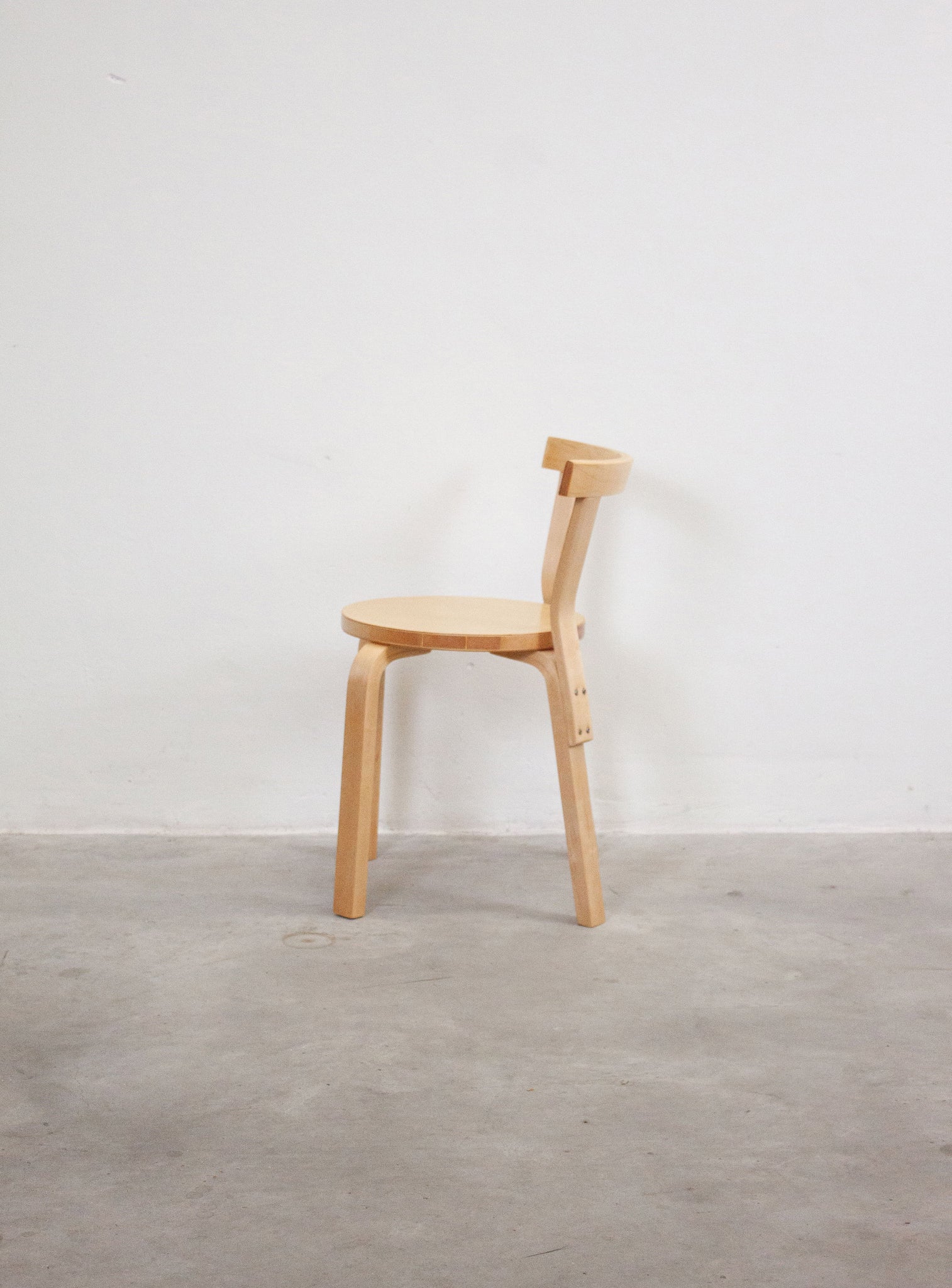 Artek Model 68 Chair by Alvar Aalto (Birch)