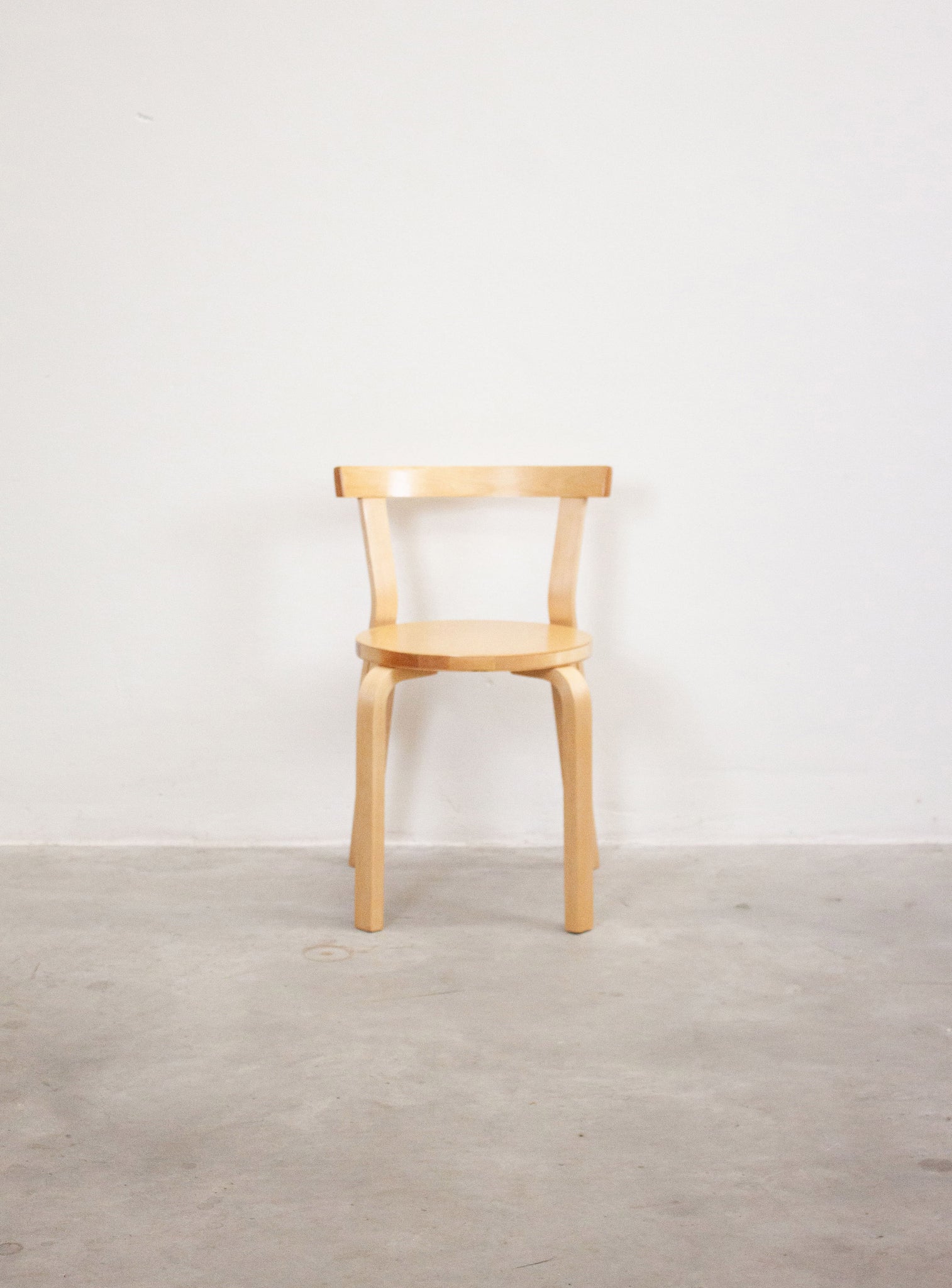 Artek Model 68 Chair by Alvar Aalto (Birch)