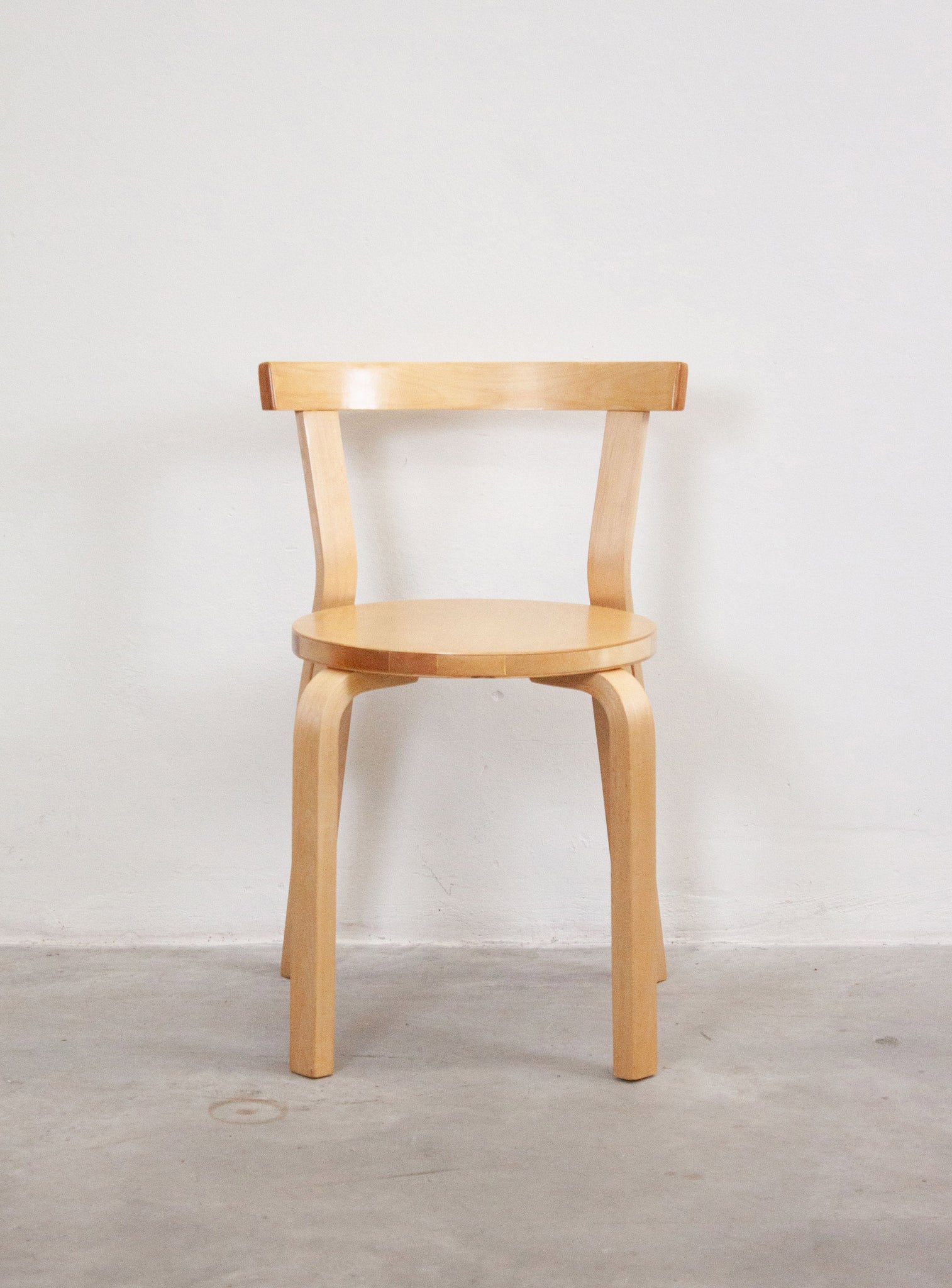 Artek Model 68 Chair by Alvar Aalto (Birch)