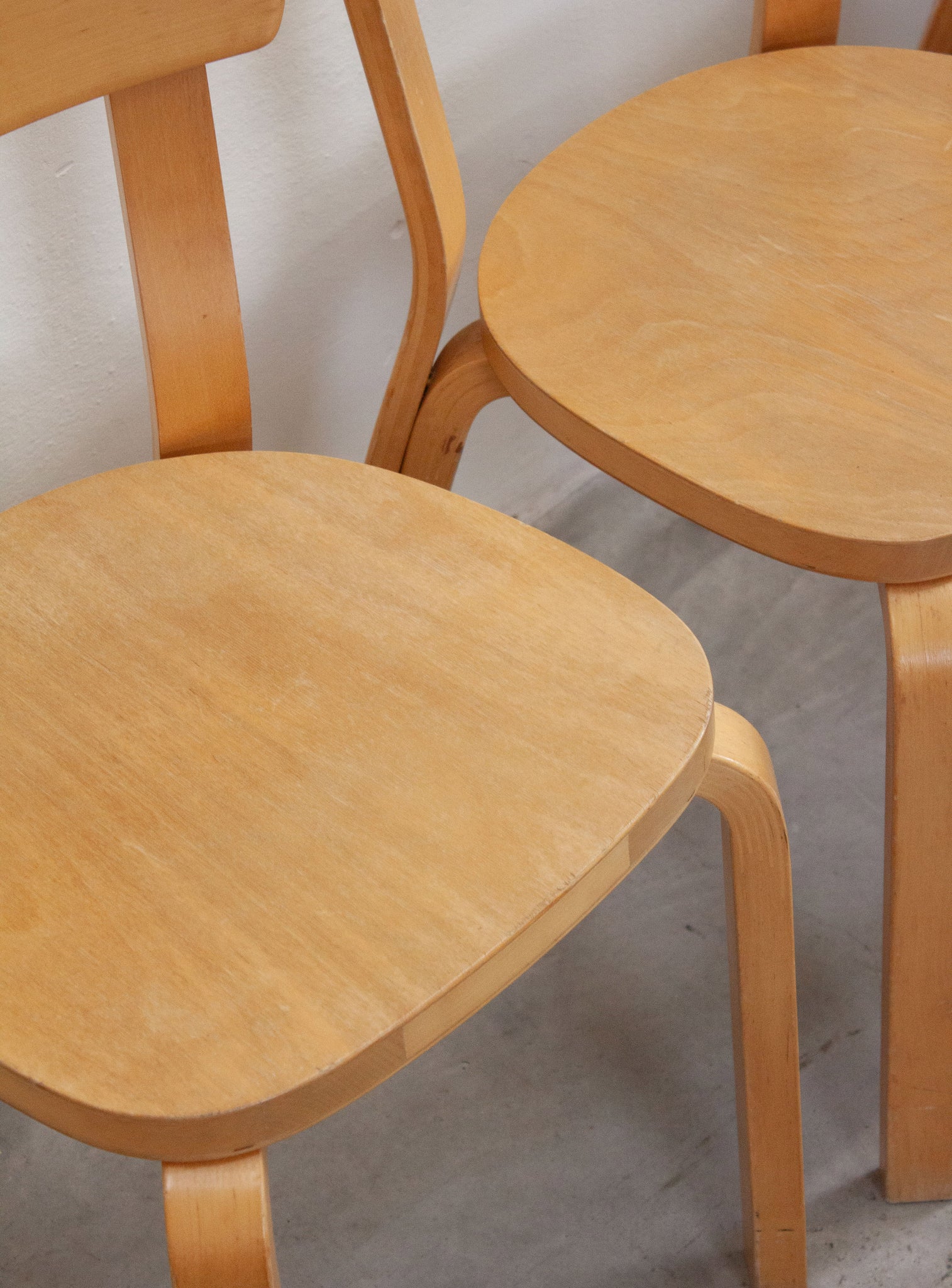 Artek Model 69 Chairs by Alvar Aalto (Birch)