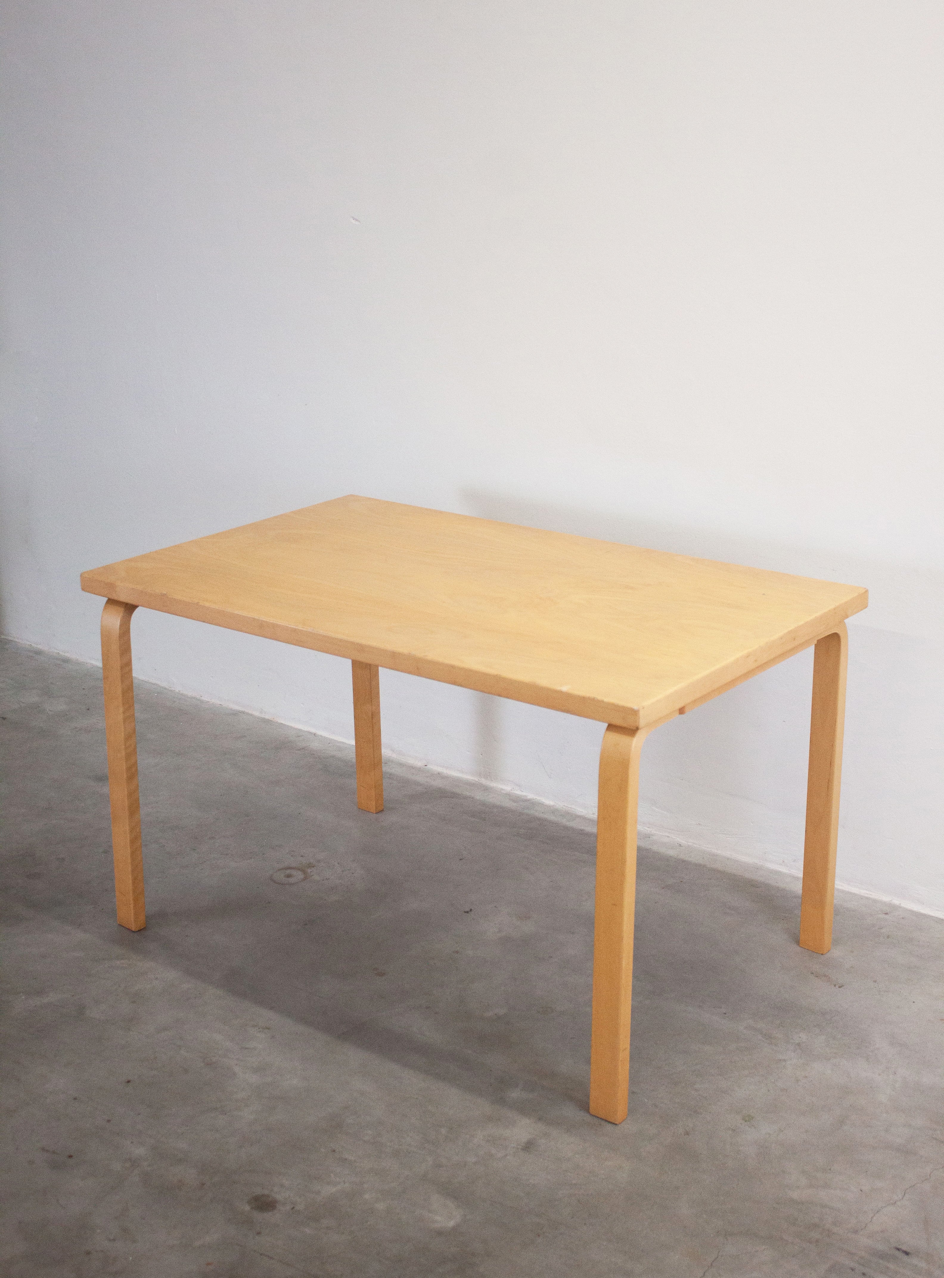 Artek Model 81B Dining Table by Alvar Aalto (Birch) – JUKI AMSTERDAM