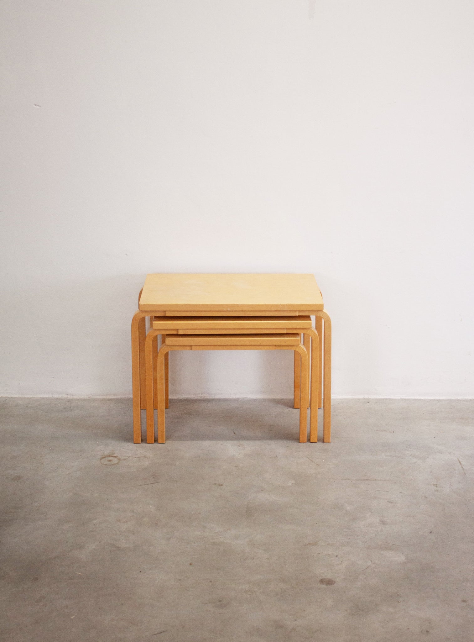 Artek Model 88 Nesting Tables by Alvar Aalto