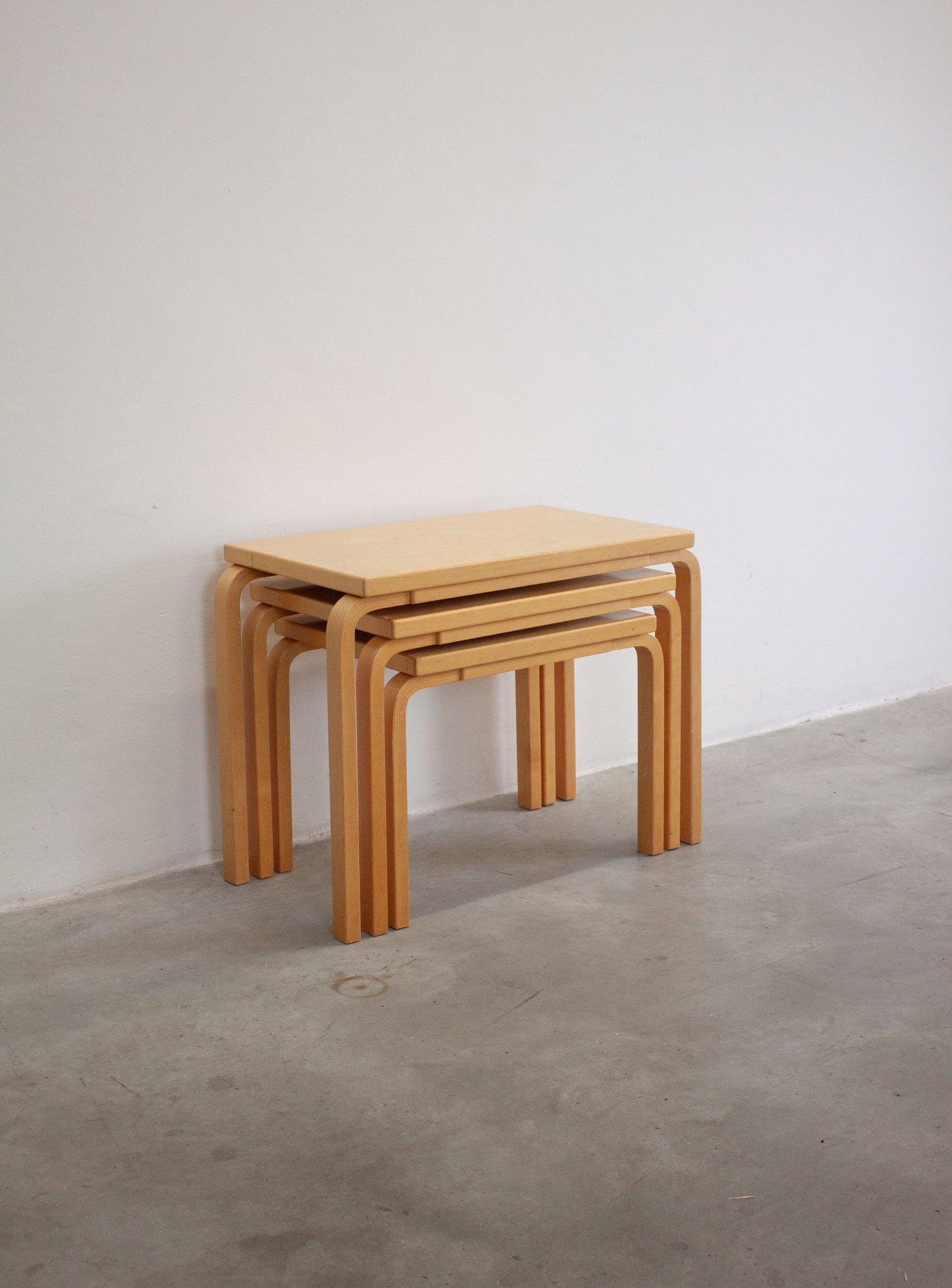 Artek Model 88 Nesting Tables by Alvar Aalto