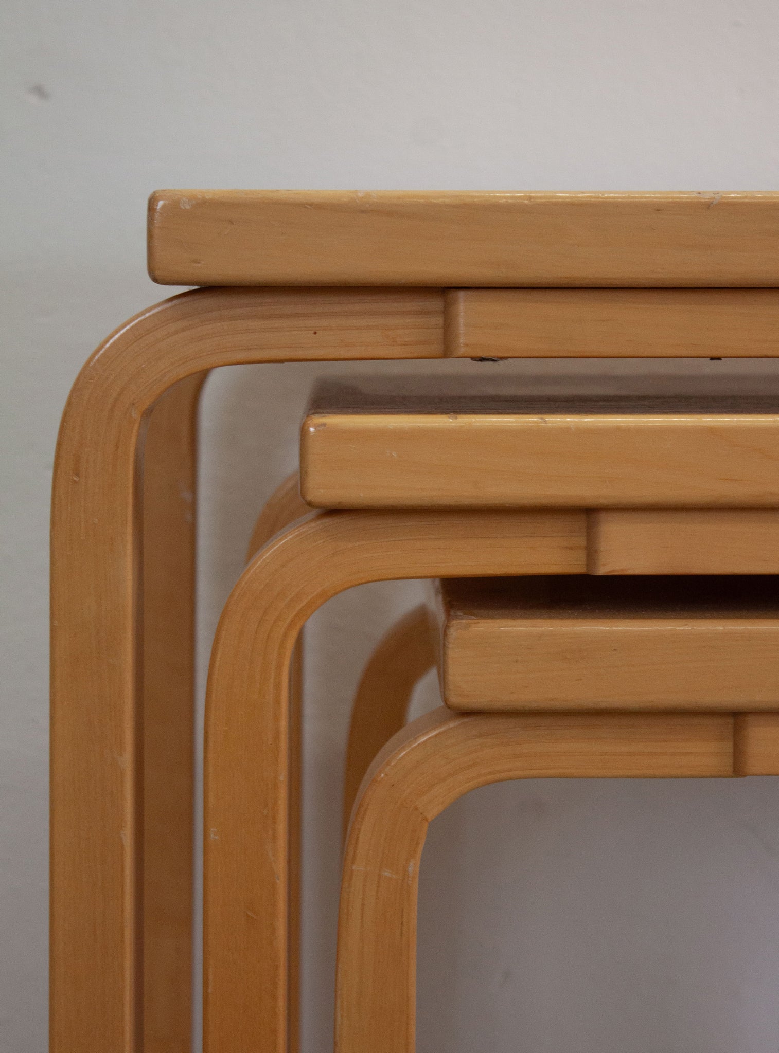 Artek Model 88 Nesting Tables by Alvar Aalto