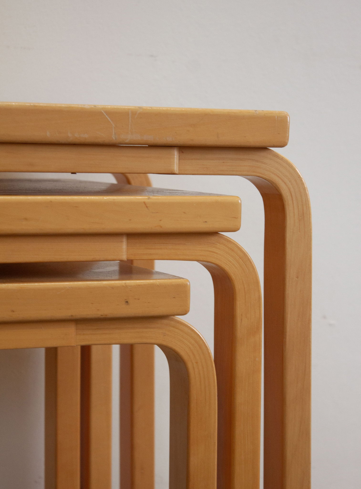 Artek Model 88 Nesting Tables by Alvar Aalto