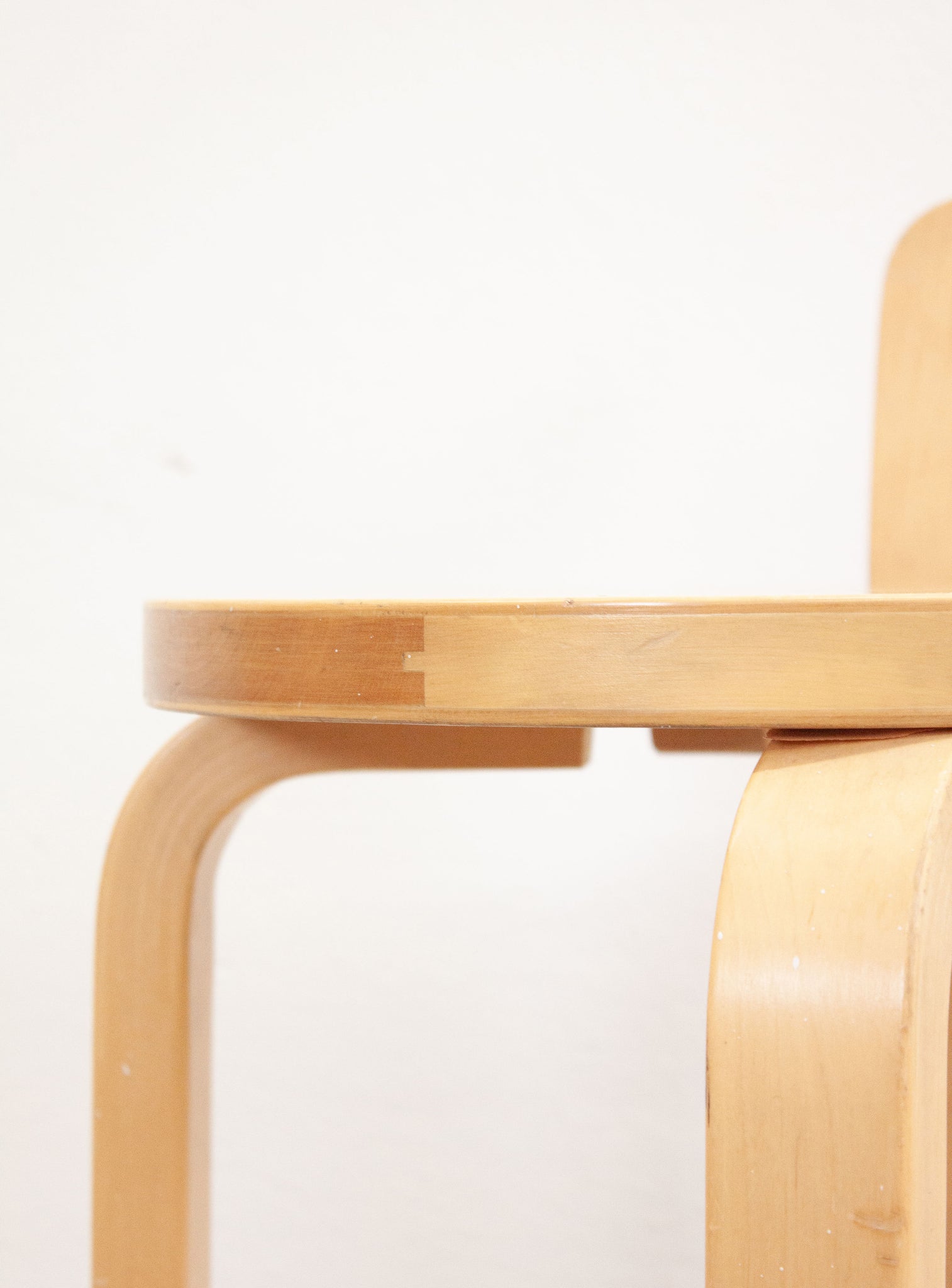 Artek Model K65 Bar Stool by Alvar Aalto (Birch)