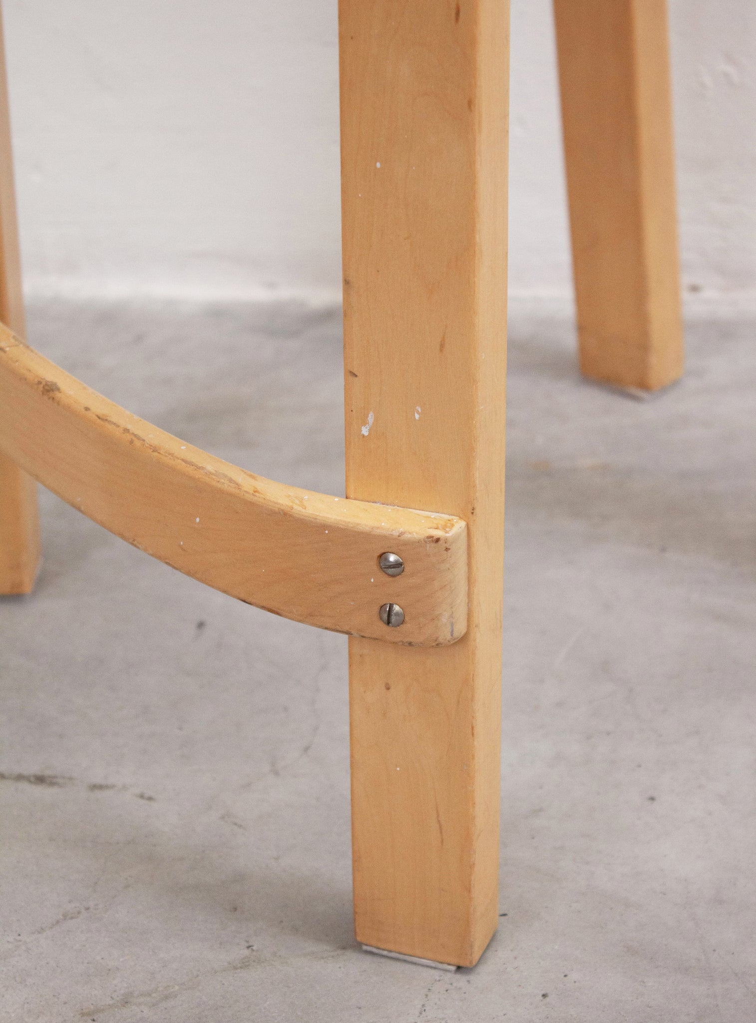 Artek Model K65 Bar Stool by Alvar Aalto (Birch)