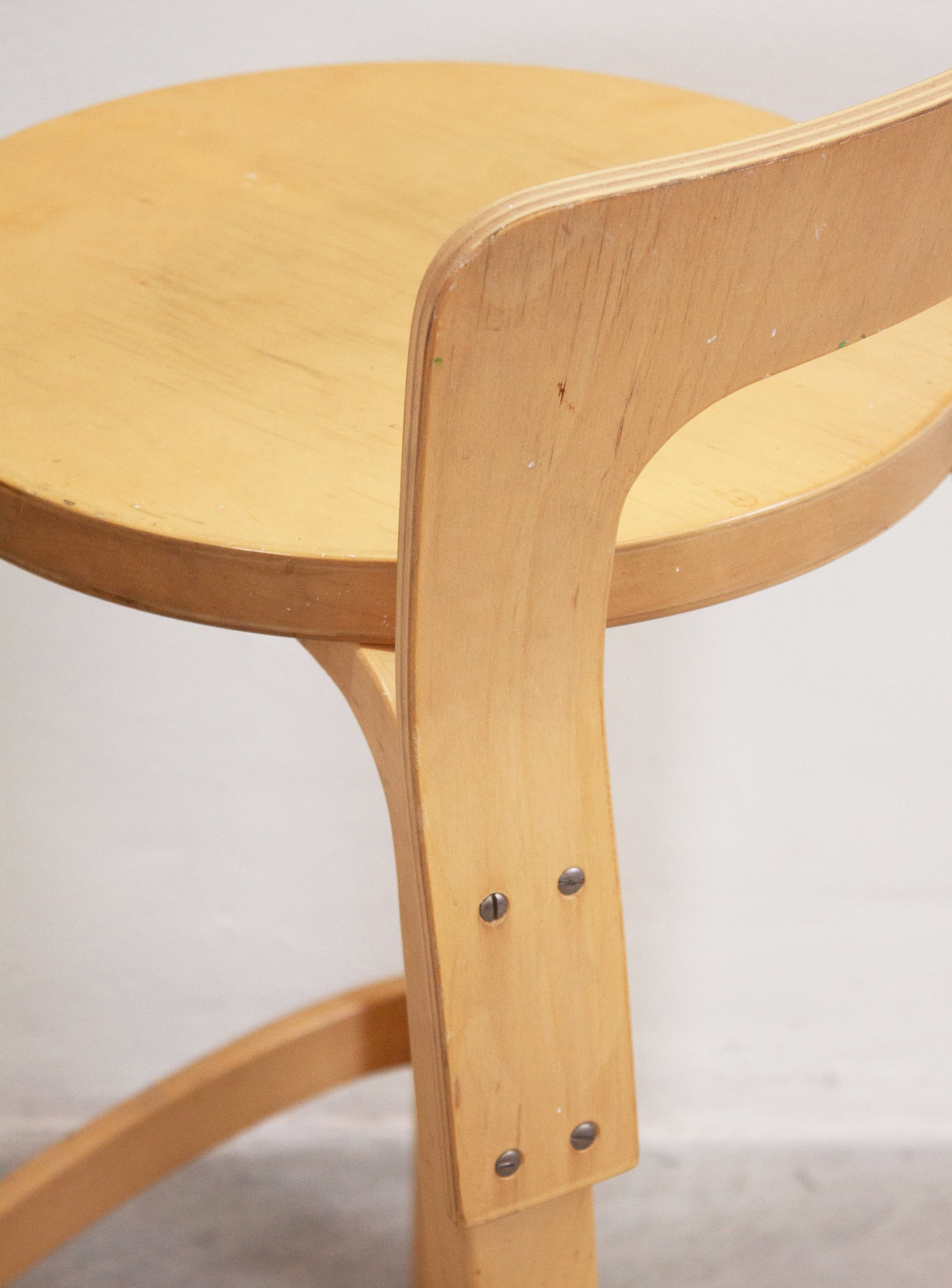 Artek Model K65 Bar Stool by Alvar Aalto (Birch)