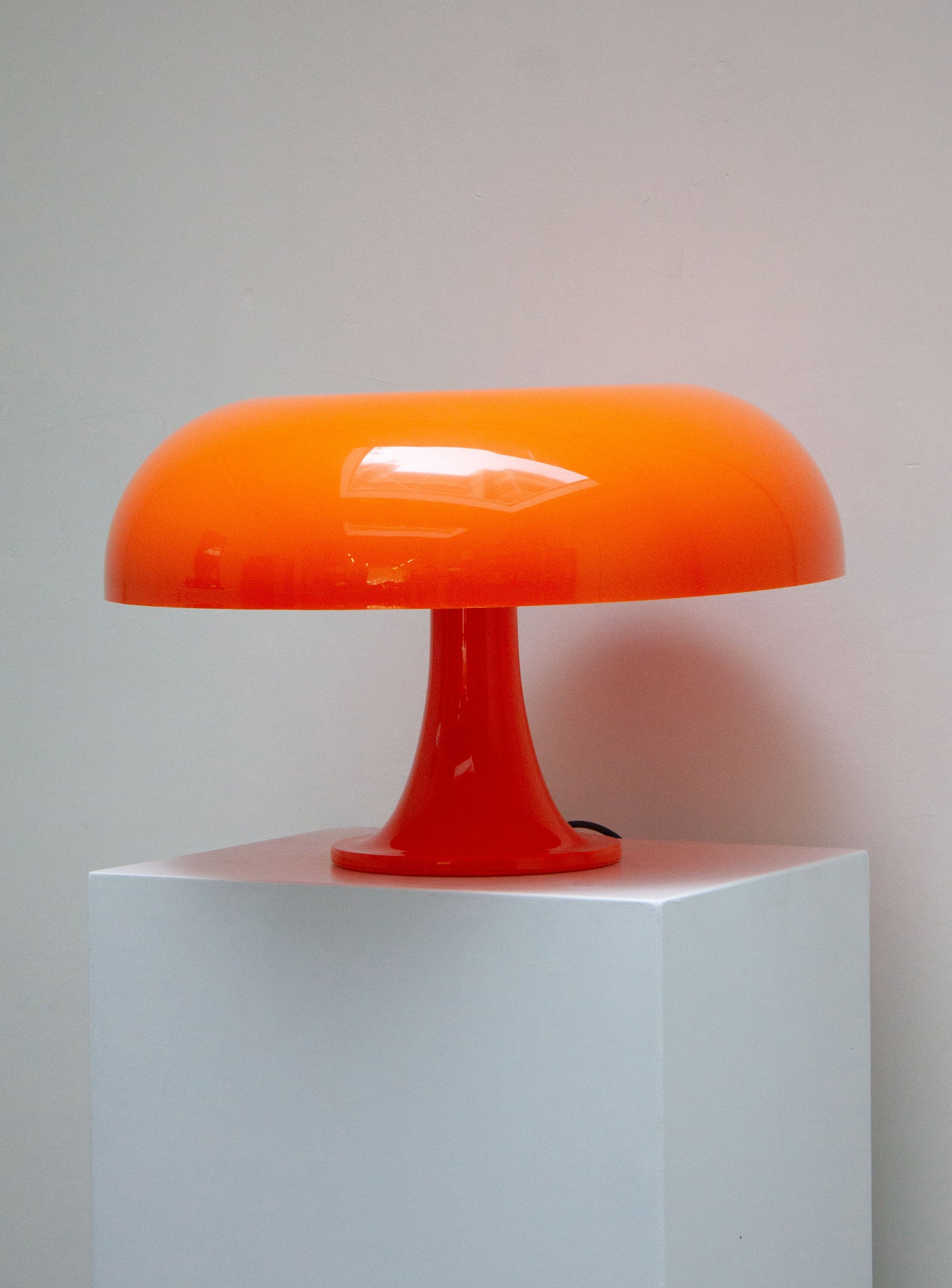 Artemide Nesso Lamp by Giancarlo Mattioli (Orange)