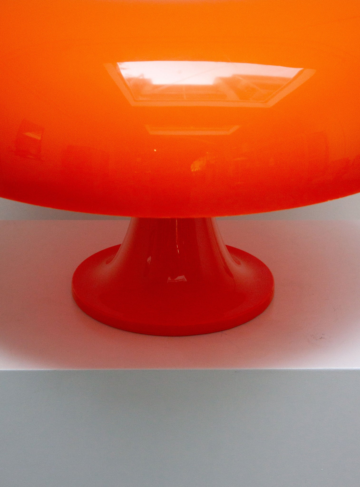 Artemide Nesso Lamp by Giancarlo Mattioli (Orange)