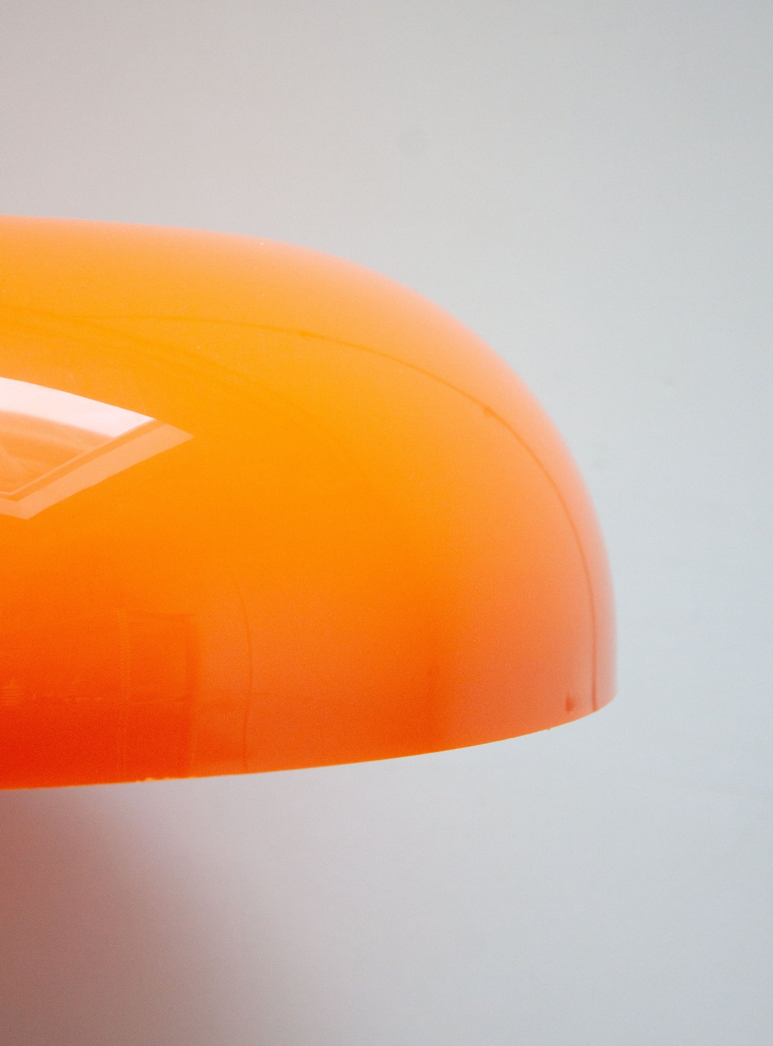 Artemide Nesso Lamp by Giancarlo Mattioli (Orange)