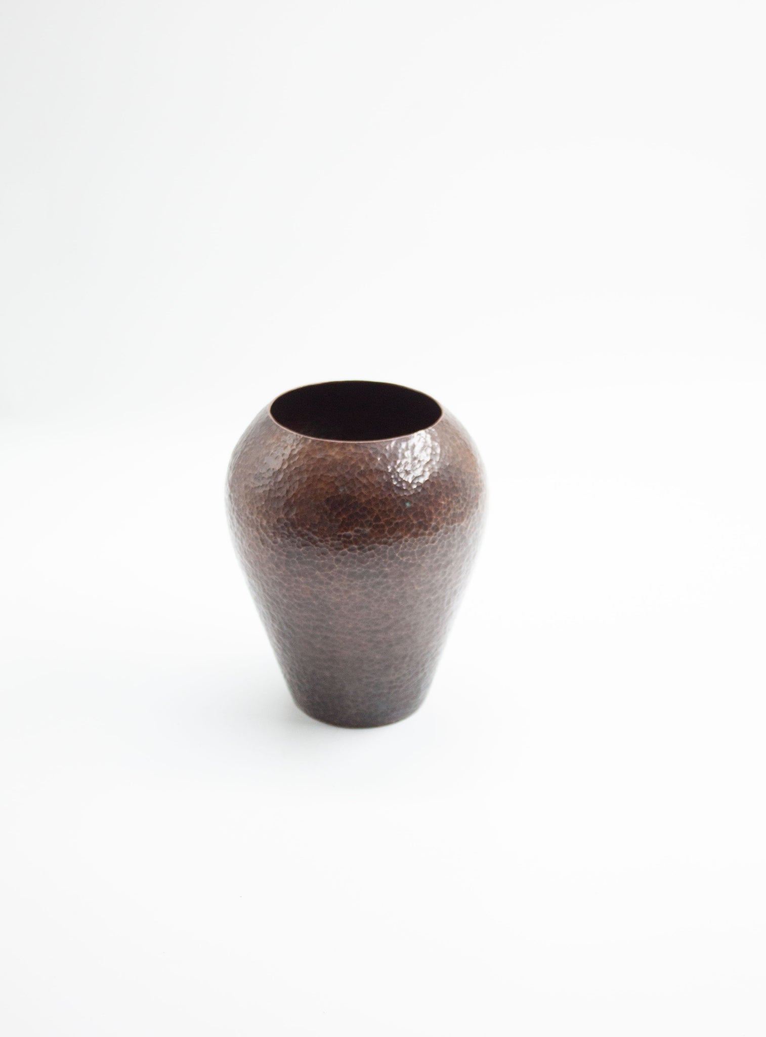 Arts & Crafts Hammered Copper Vase (1949)