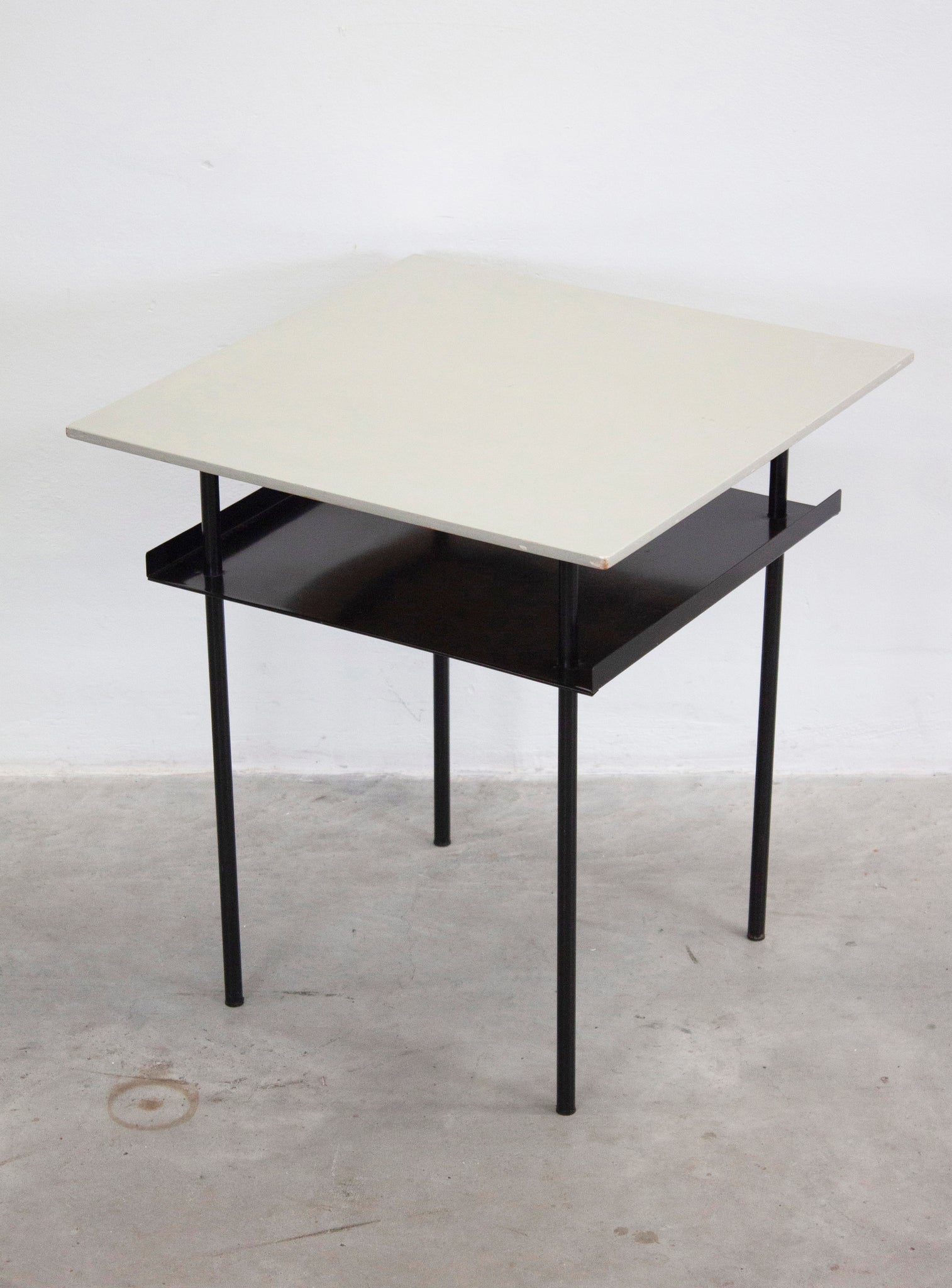 Auping Side Table by Wim Rietveld (Grey)