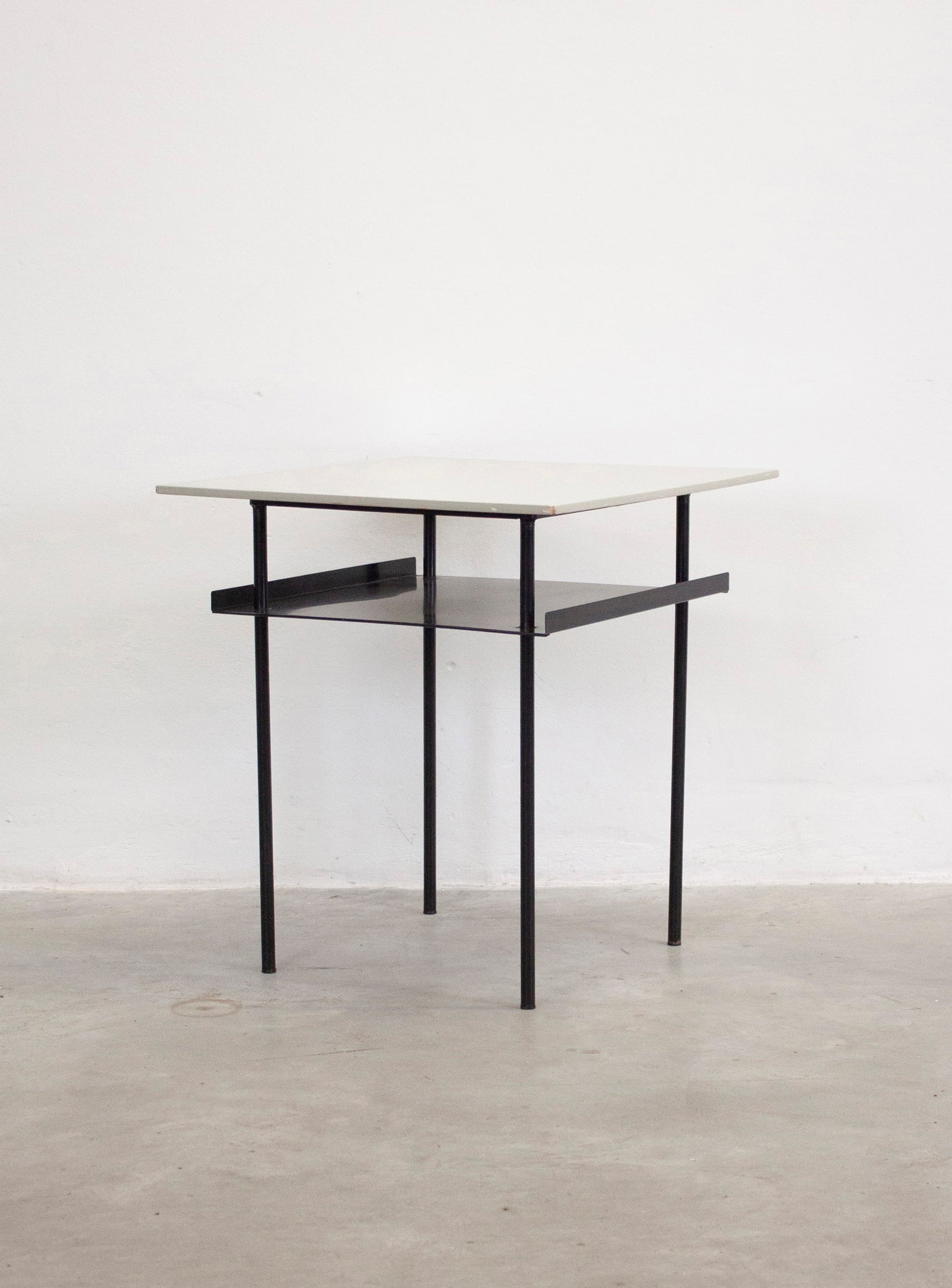 Auping Side Table by Wim Rietveld (Grey)